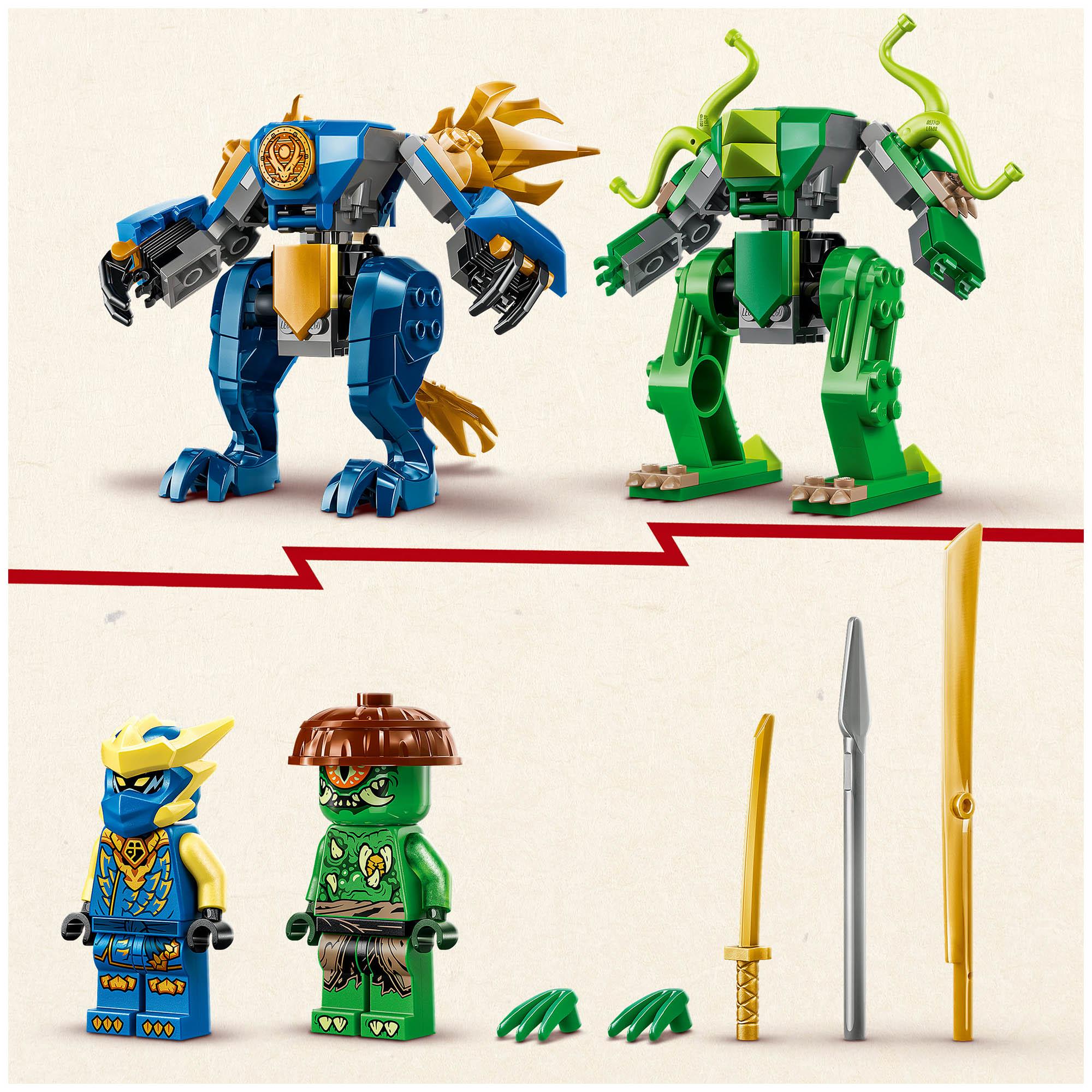 LEGO Ninjago Jay’s Dragon Mech Fight Ninja Toy 71853 thumbnail 4