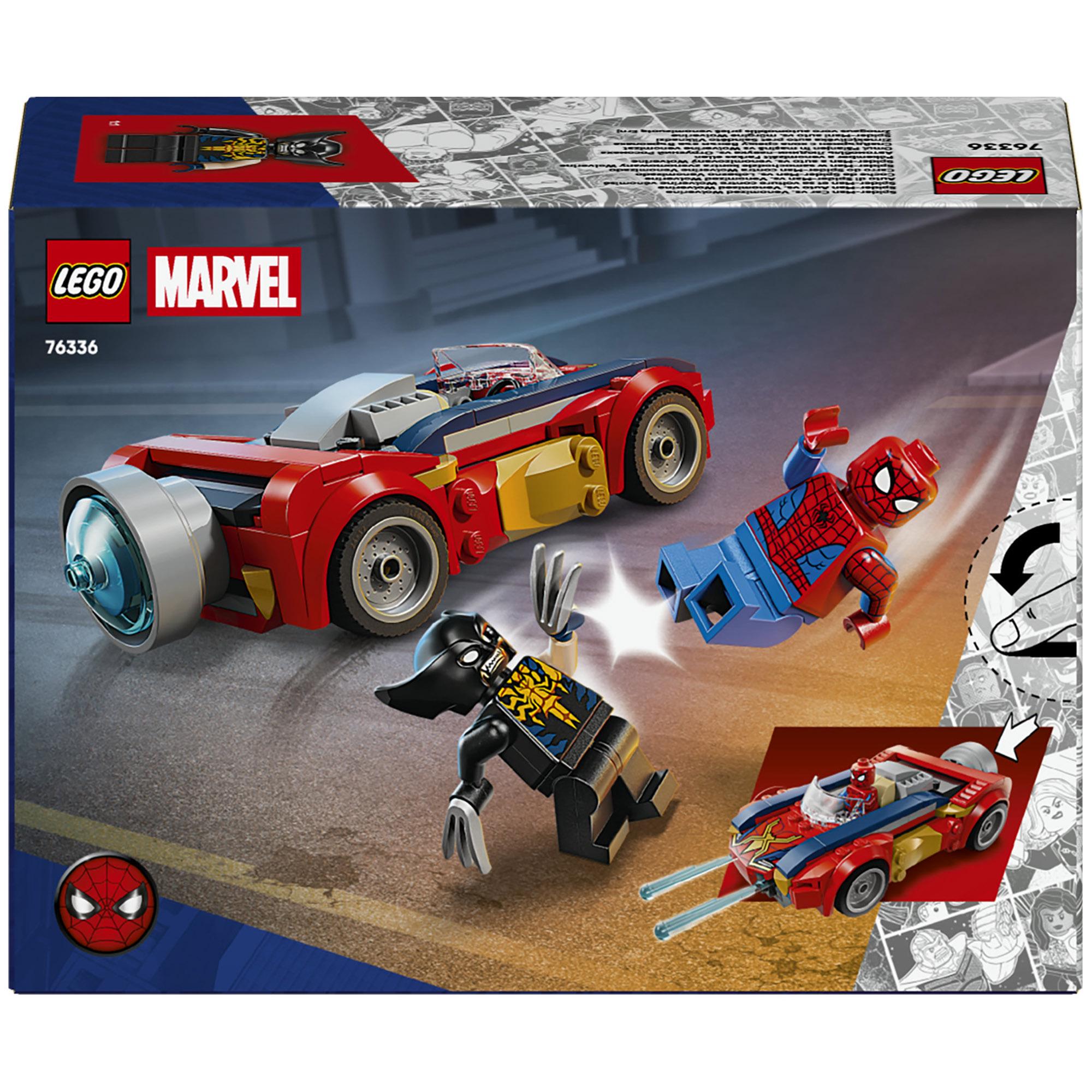 LEGO Marvel Spider-Man Car vs. Venomized Wolverine Building Toy 76336 thumbnail 5