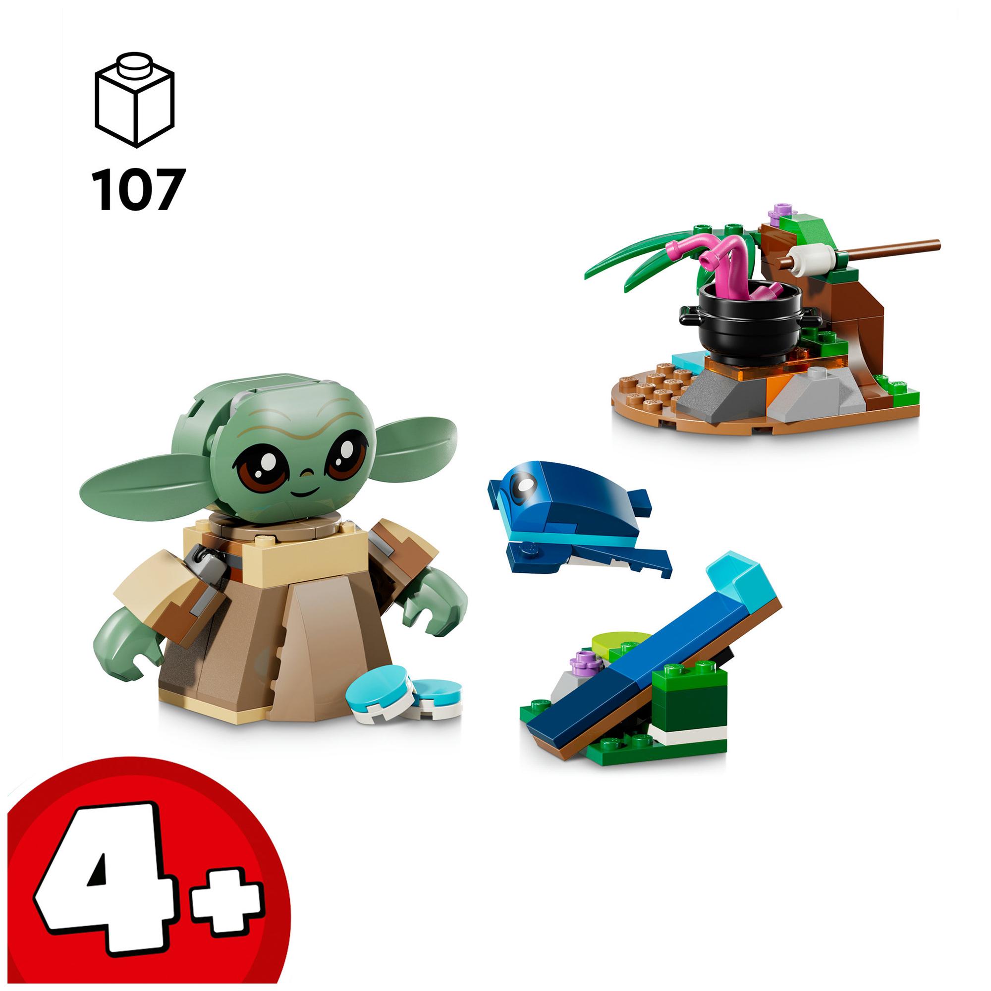 LEGO Star Wars Grogu’s Homestead Toy 75443 thumbnail 2