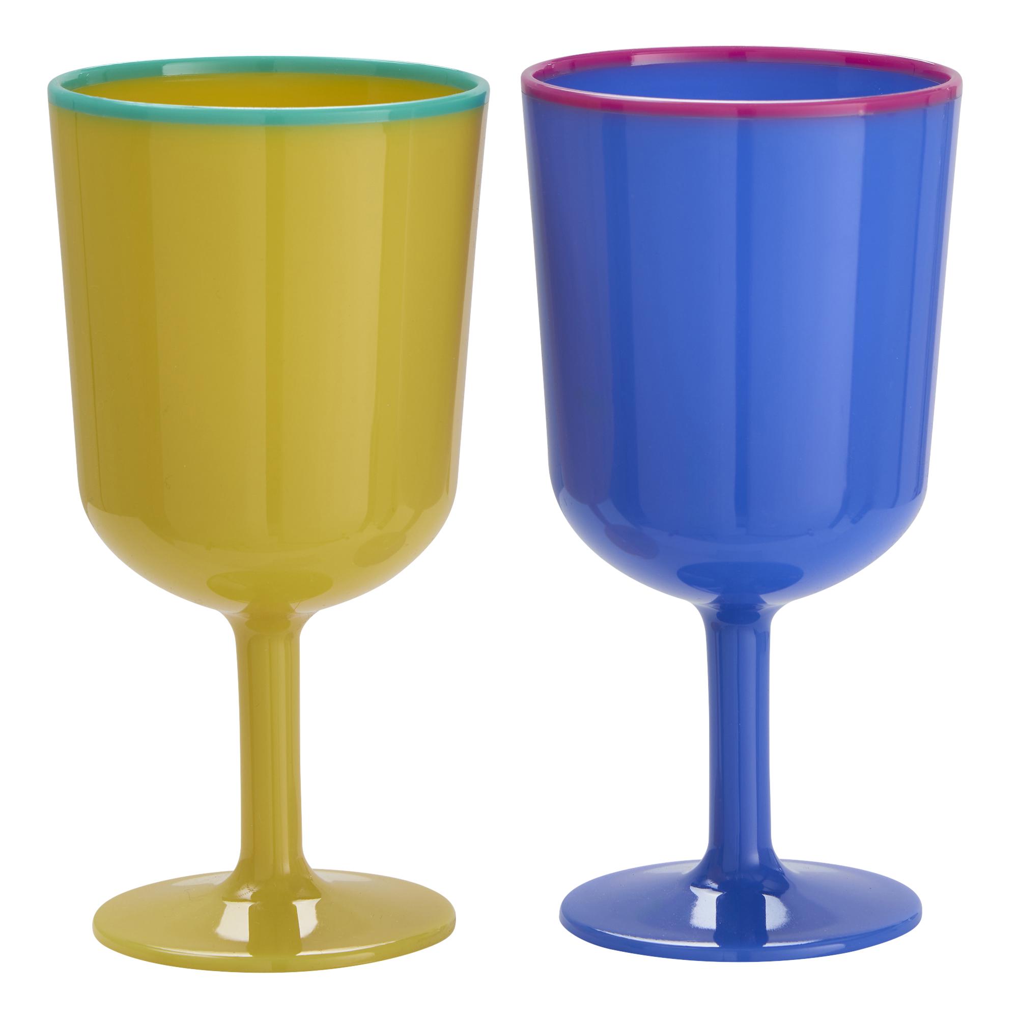 Sainsbury's Home Colour Block Wine Goblet