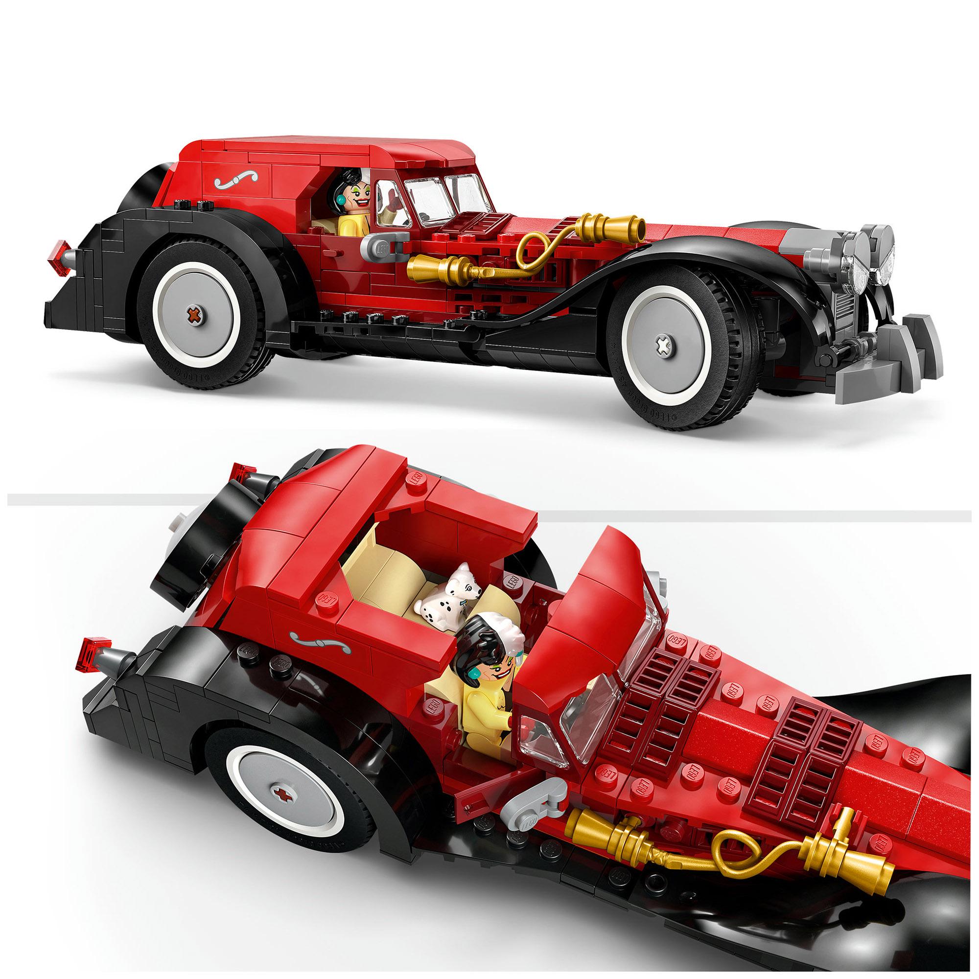 LEGO Disney Cruella De Vil’s Car Model Kit 43277 thumbnail 2