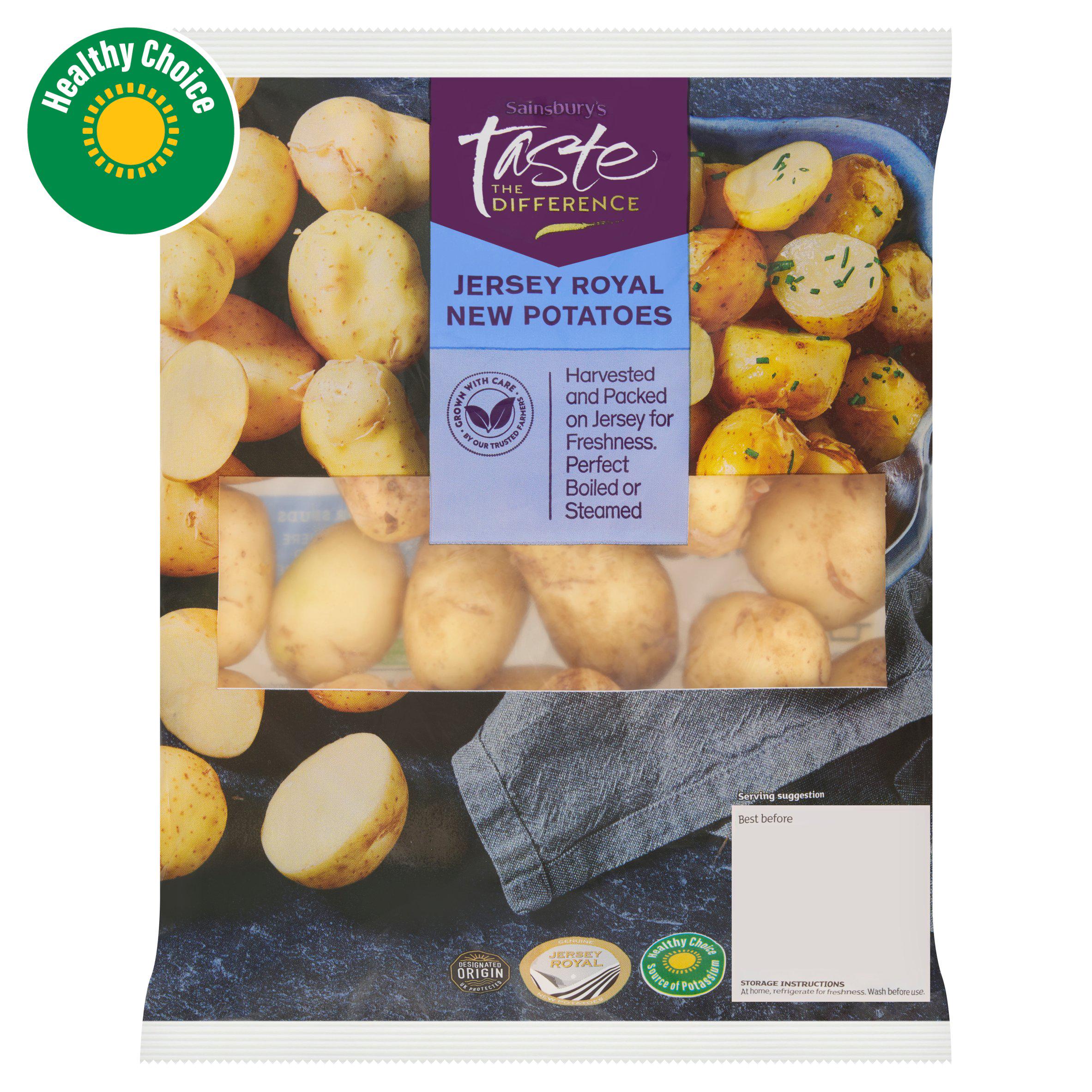 Sainsbury's 1kg Jersey Royal New Potatoes, Taste the Difference
