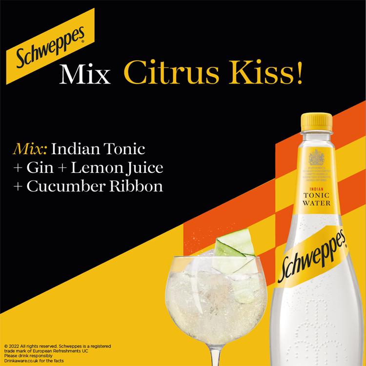 Schweppes Tonic Water 1L thumbnail 2