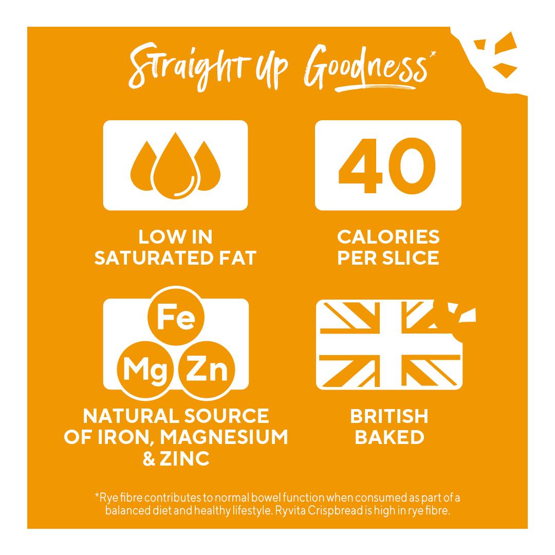 Ryvita Crispbread Sesame Crackers 250g thumbnail 6