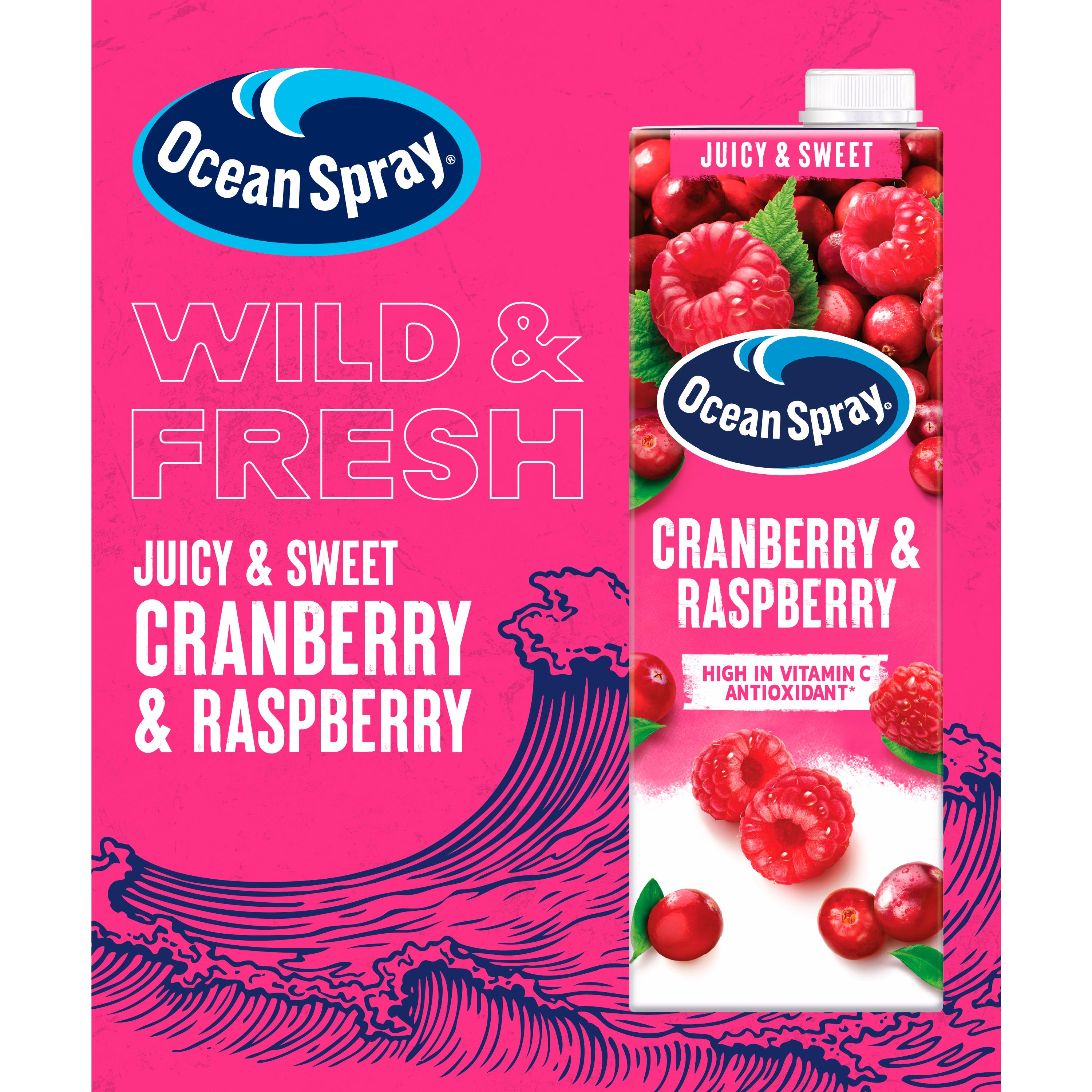 Ocean Spray Cranberry & Raspberry 1L thumbnail 4