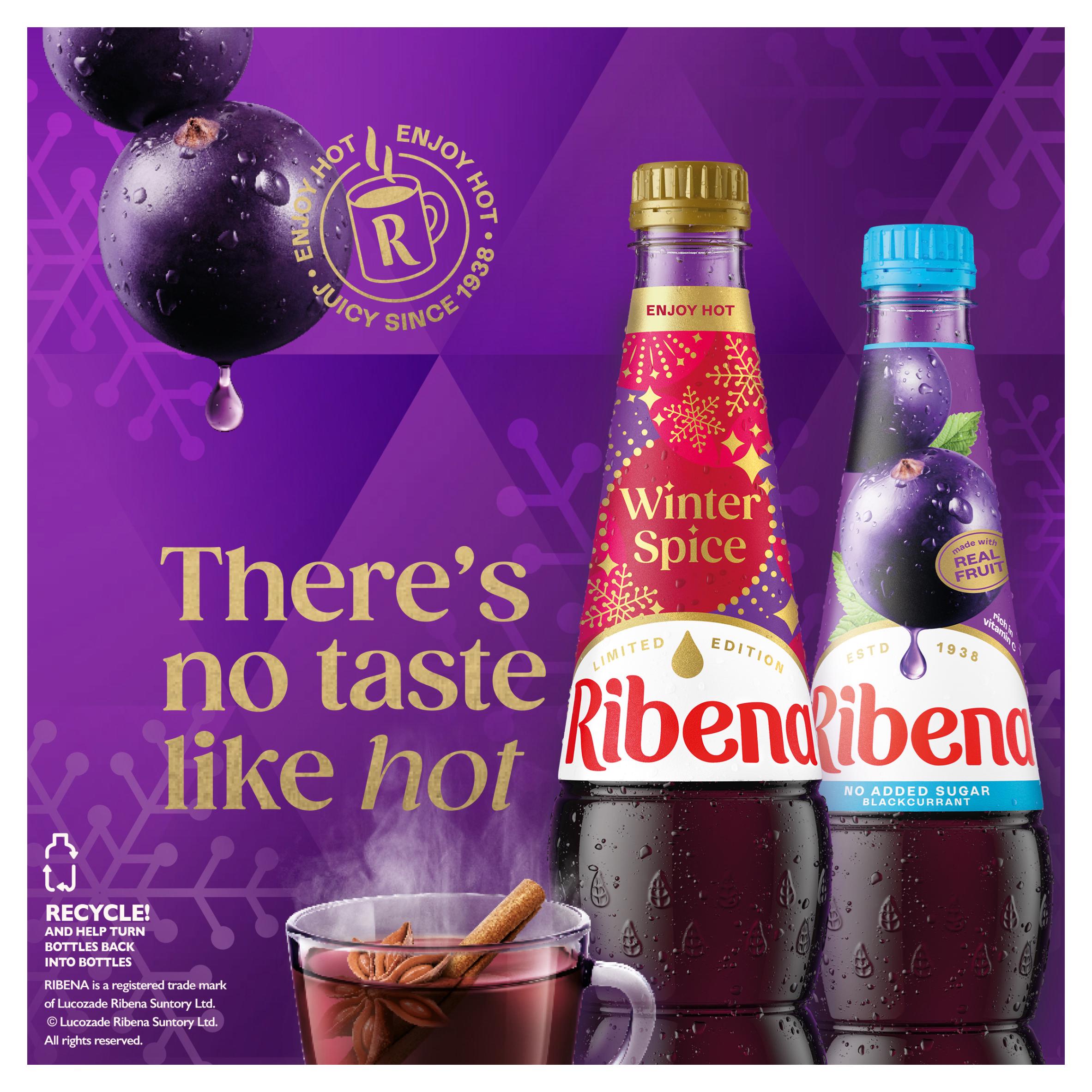 Ribena Blackcurrant Squash No Added Sugar 850ml thumbnail 2