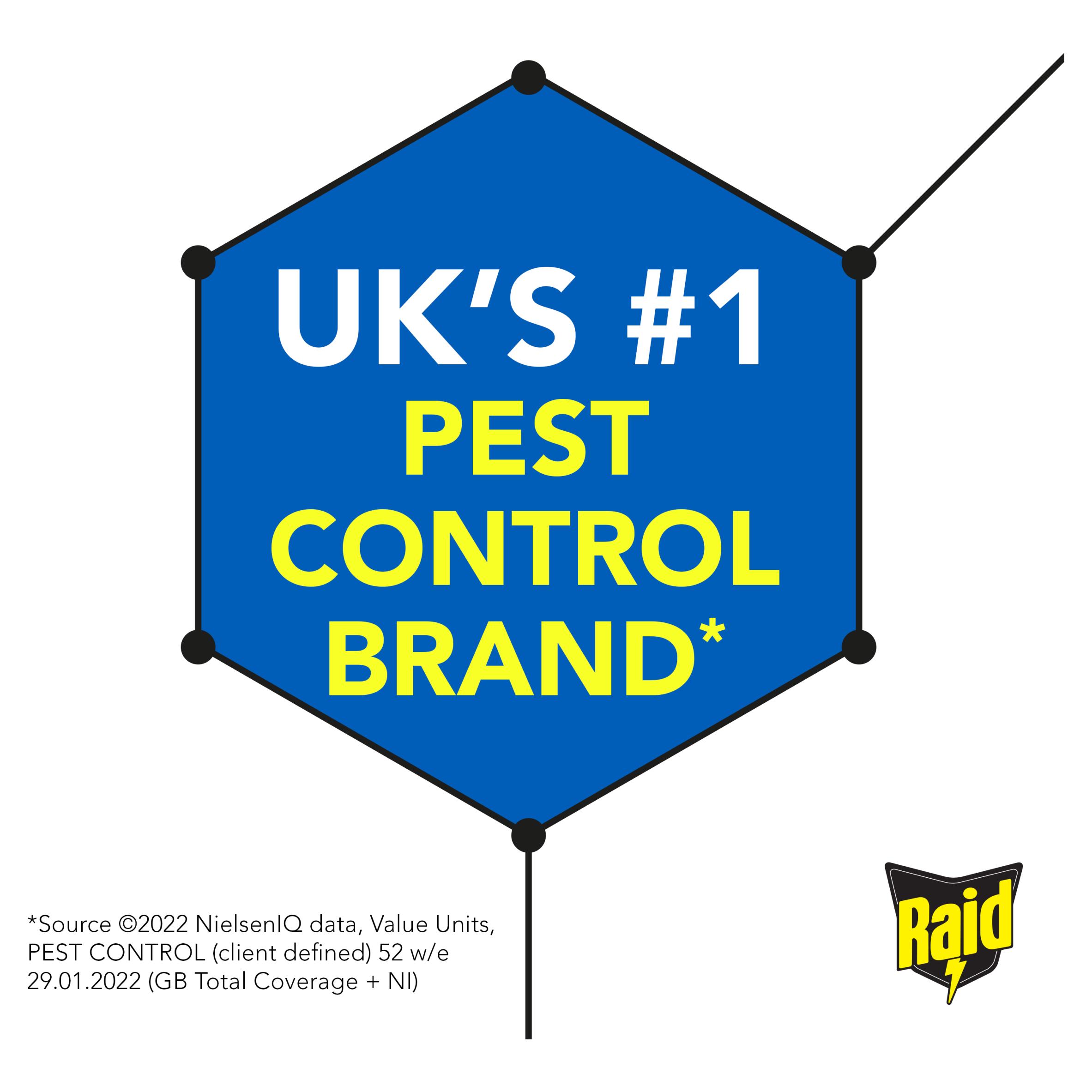 Raid Rapid Action Wasp Mosquito & Fly Killer Aerosol Spray 300ml thumbnail 4