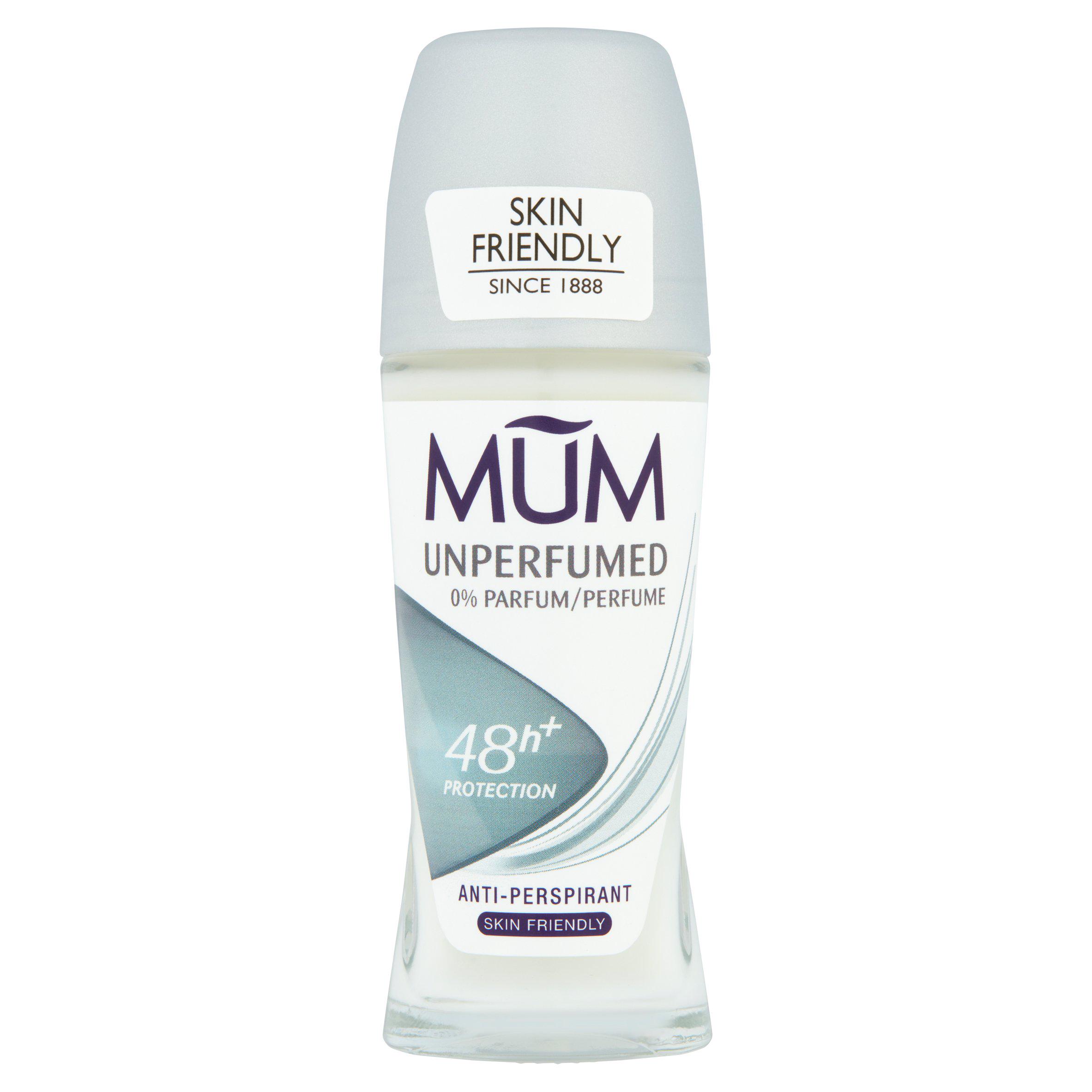 Mum Unperfumed Roll-On Anti-Perspirant Deodorant 50ml