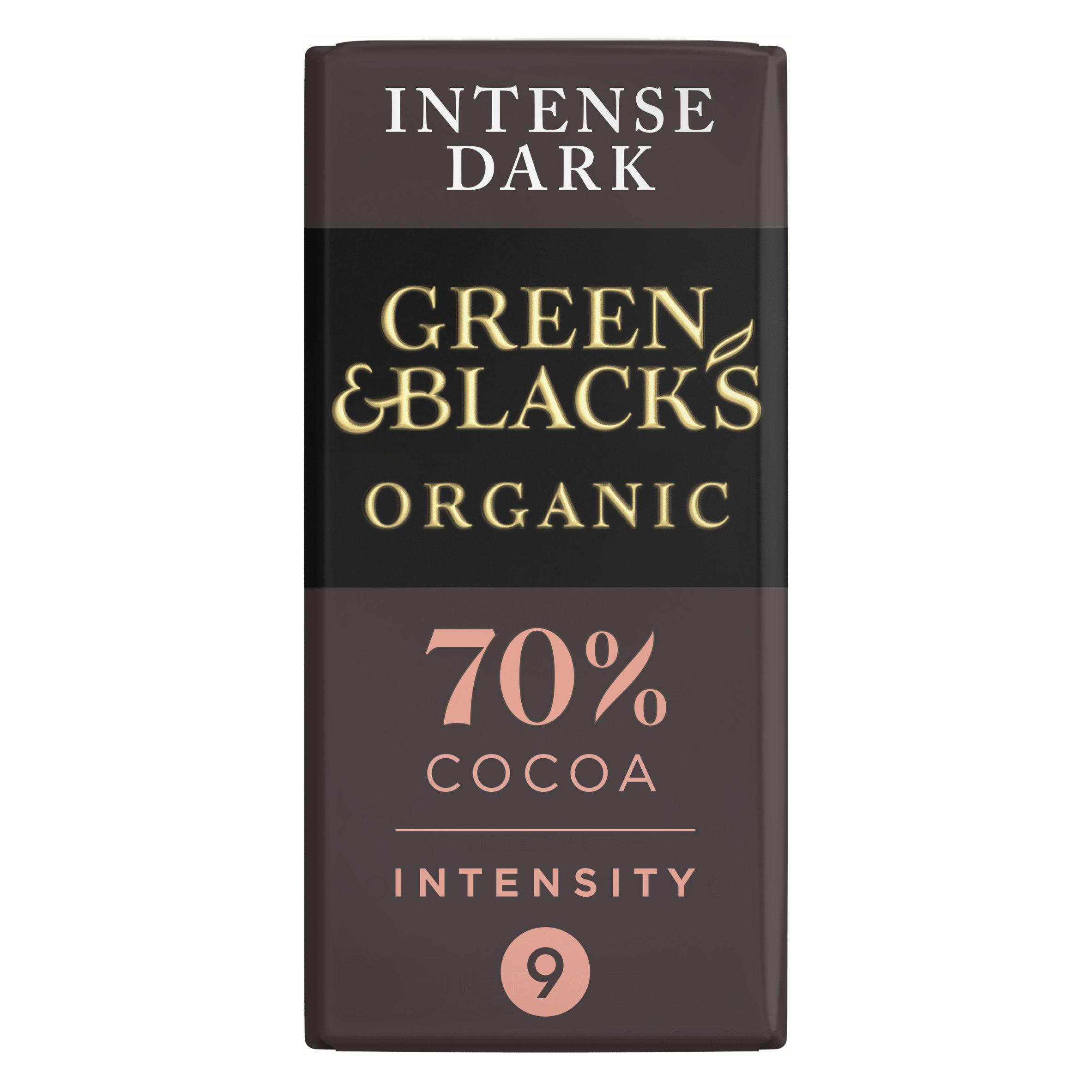Green & Black's 70% Organic Dark Chocolate Bar