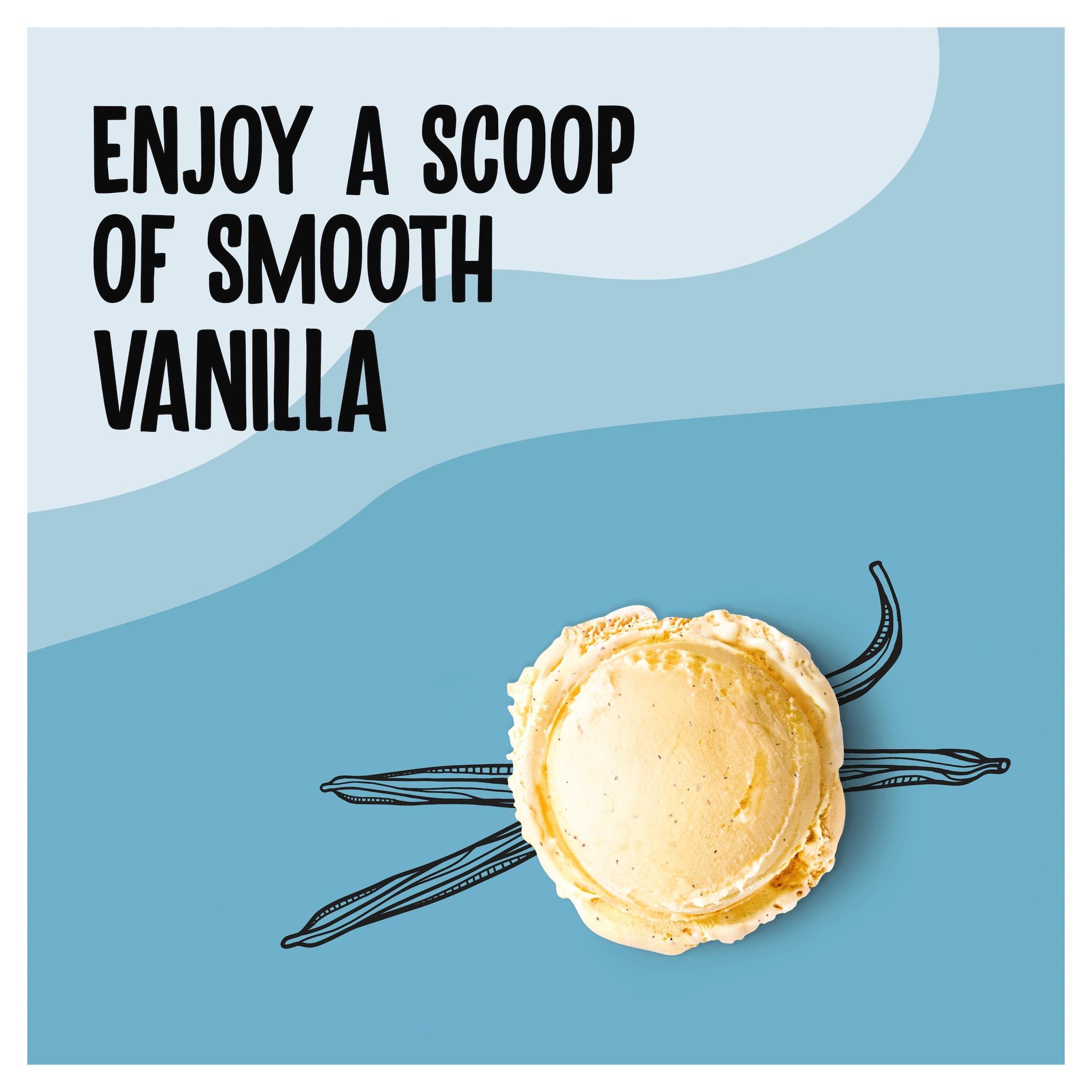 Swedish Glace 750ml Smooth Vanilla Non Dairy Vegan Ice Cream Tub thumbnail 5