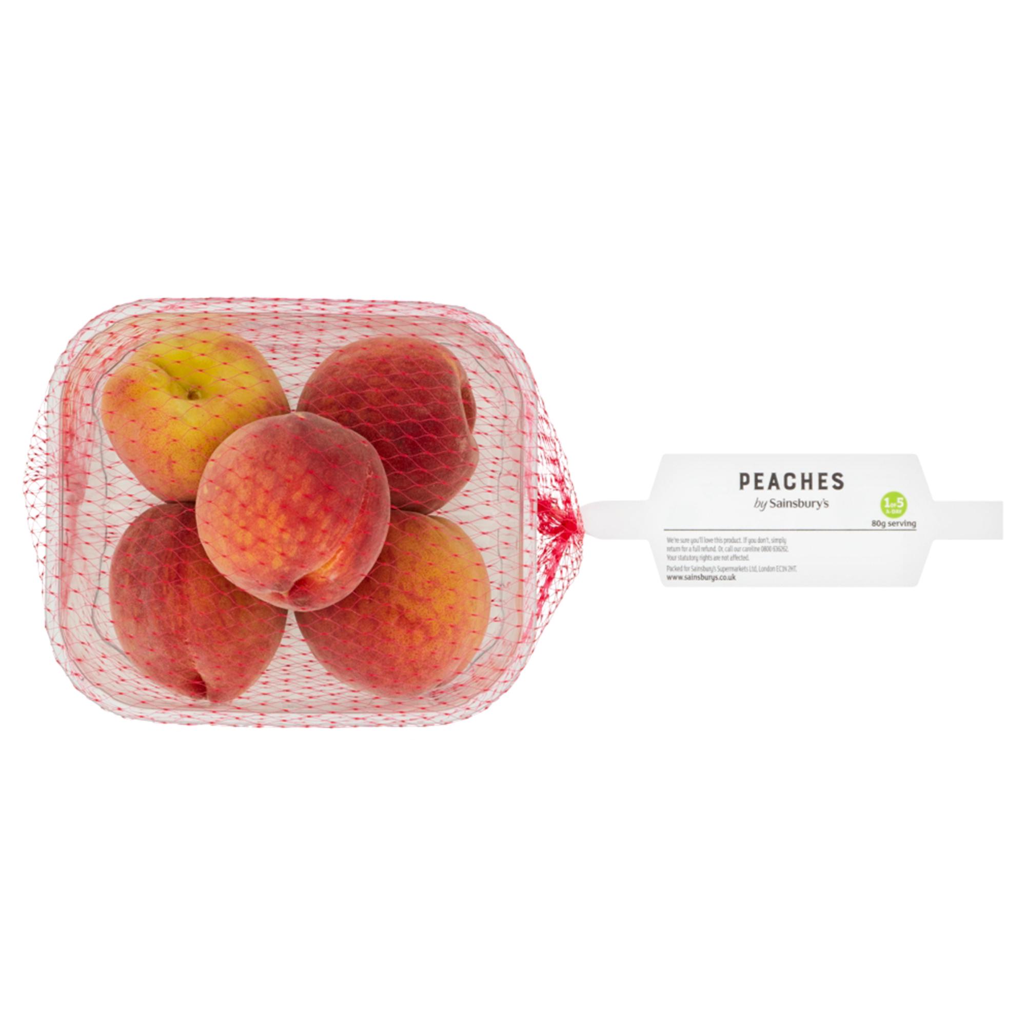 Sainsbury's Peach Punnet (Min x4)