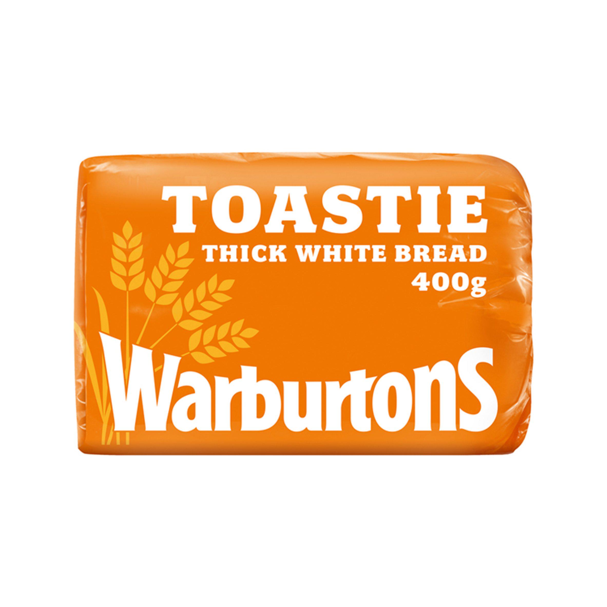 Warburtons Toastie White Thick Sliced