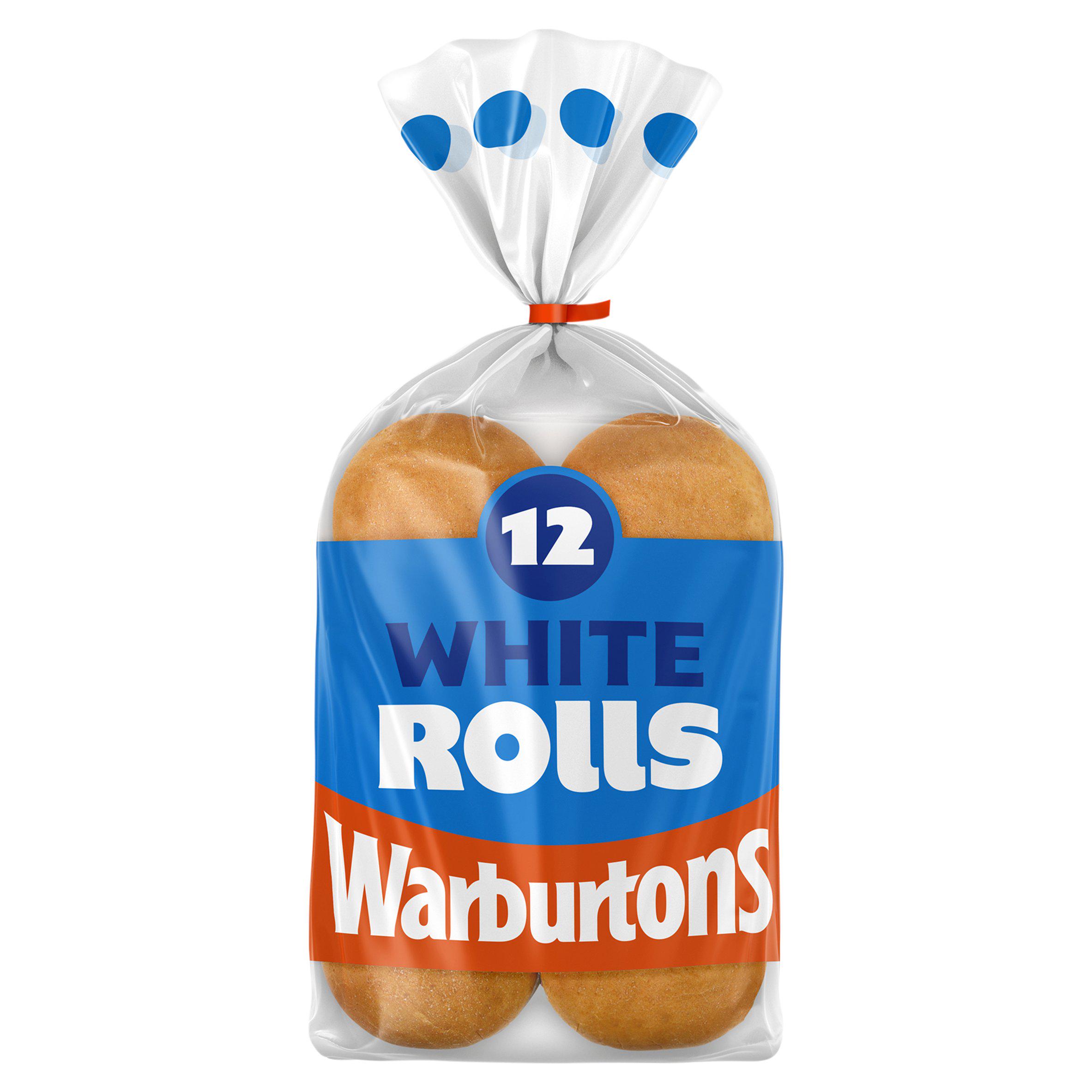 Warburtons Sliced Sandwich Rolls