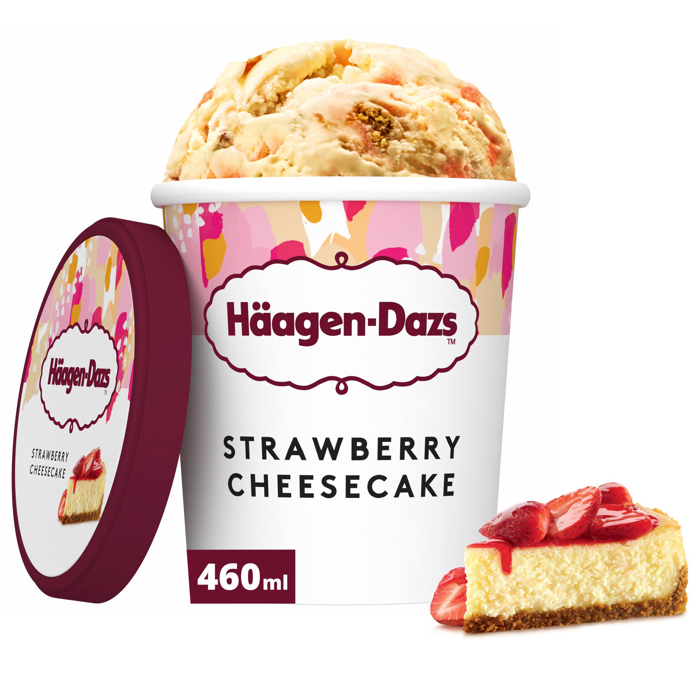 Haagen-Dazs Strawberry Cheesecake Ice Cream