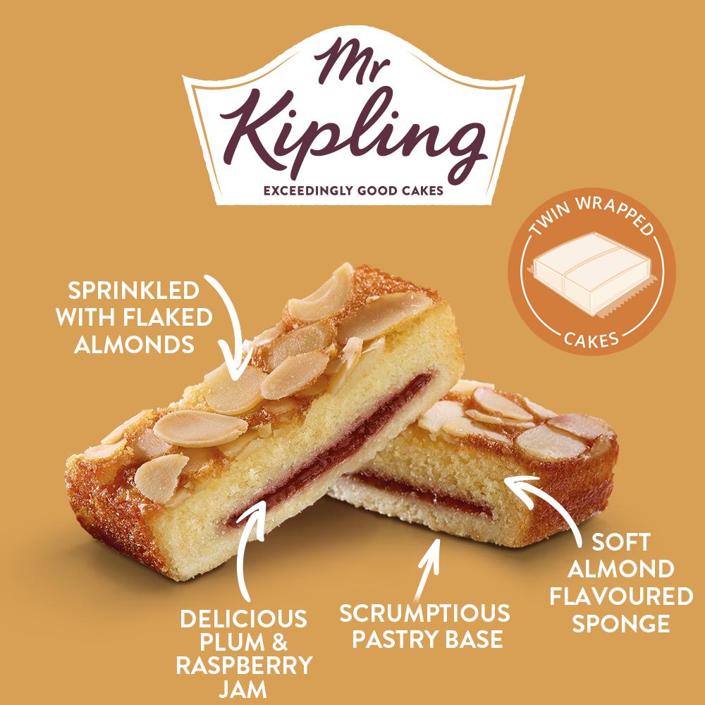 Mr Kipling Almond Cake Slices x6 thumbnail 2