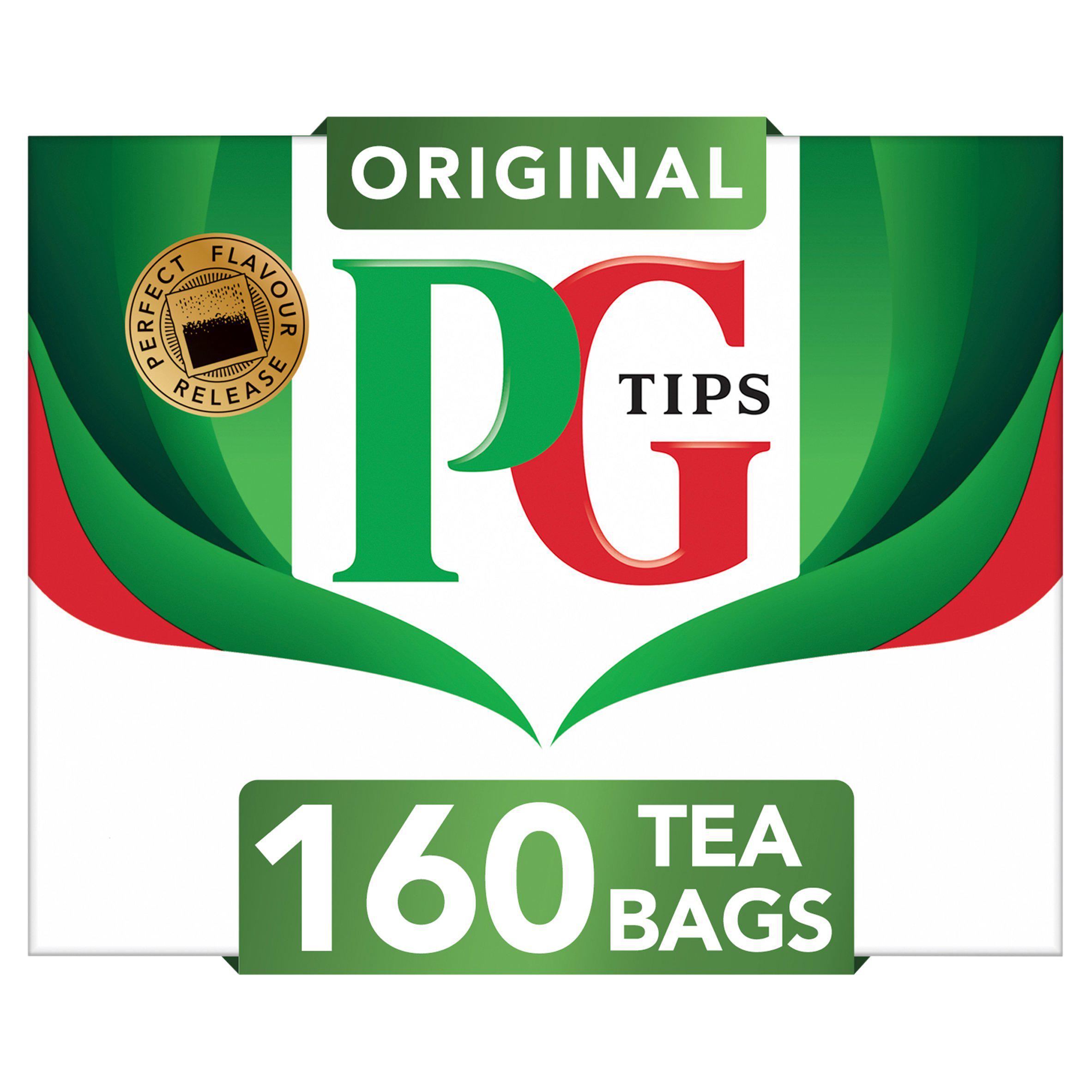 PG Tips Original Black Tea x160 Tea Bags
