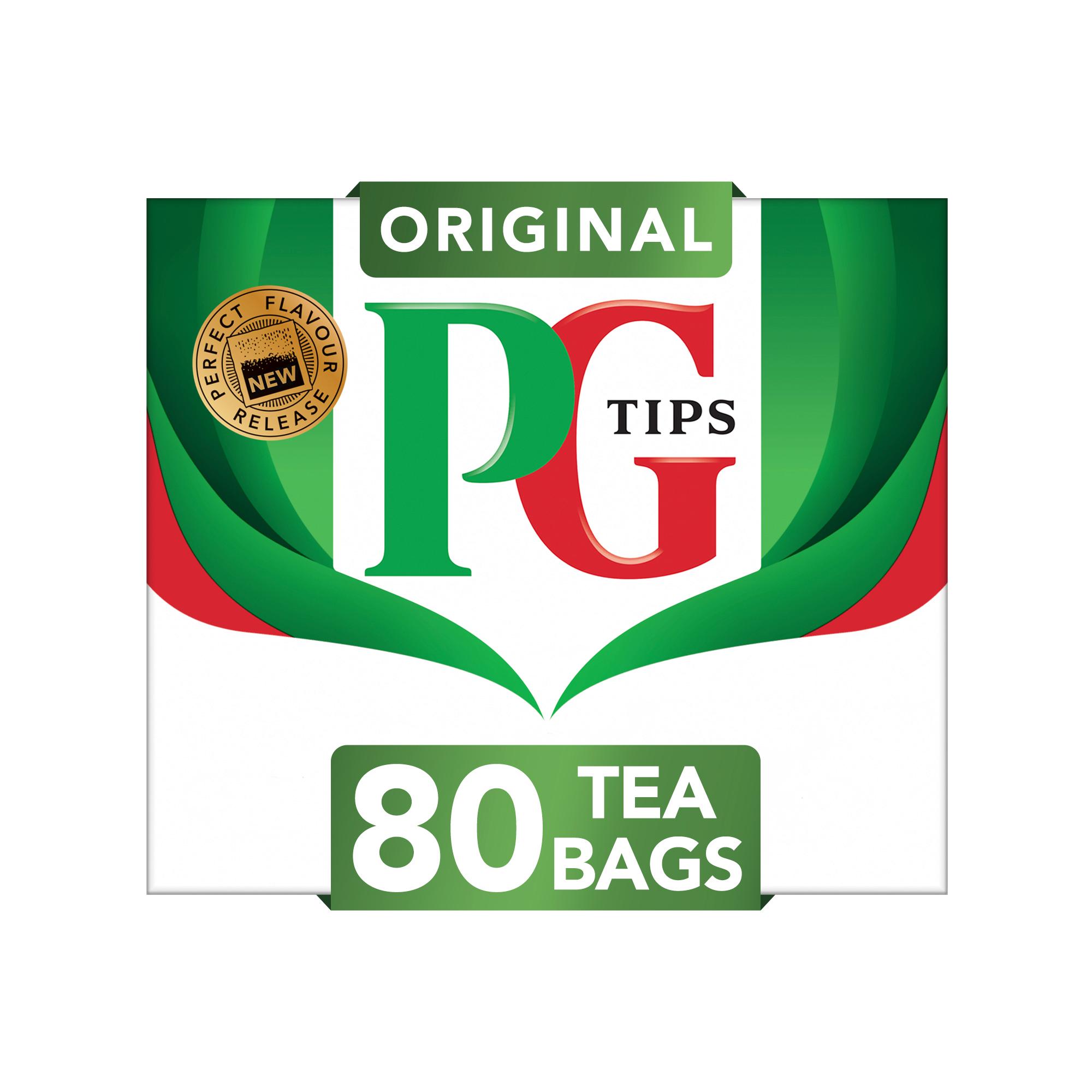 PG Tips Original Black Tea Bags x80 thumbnail 2