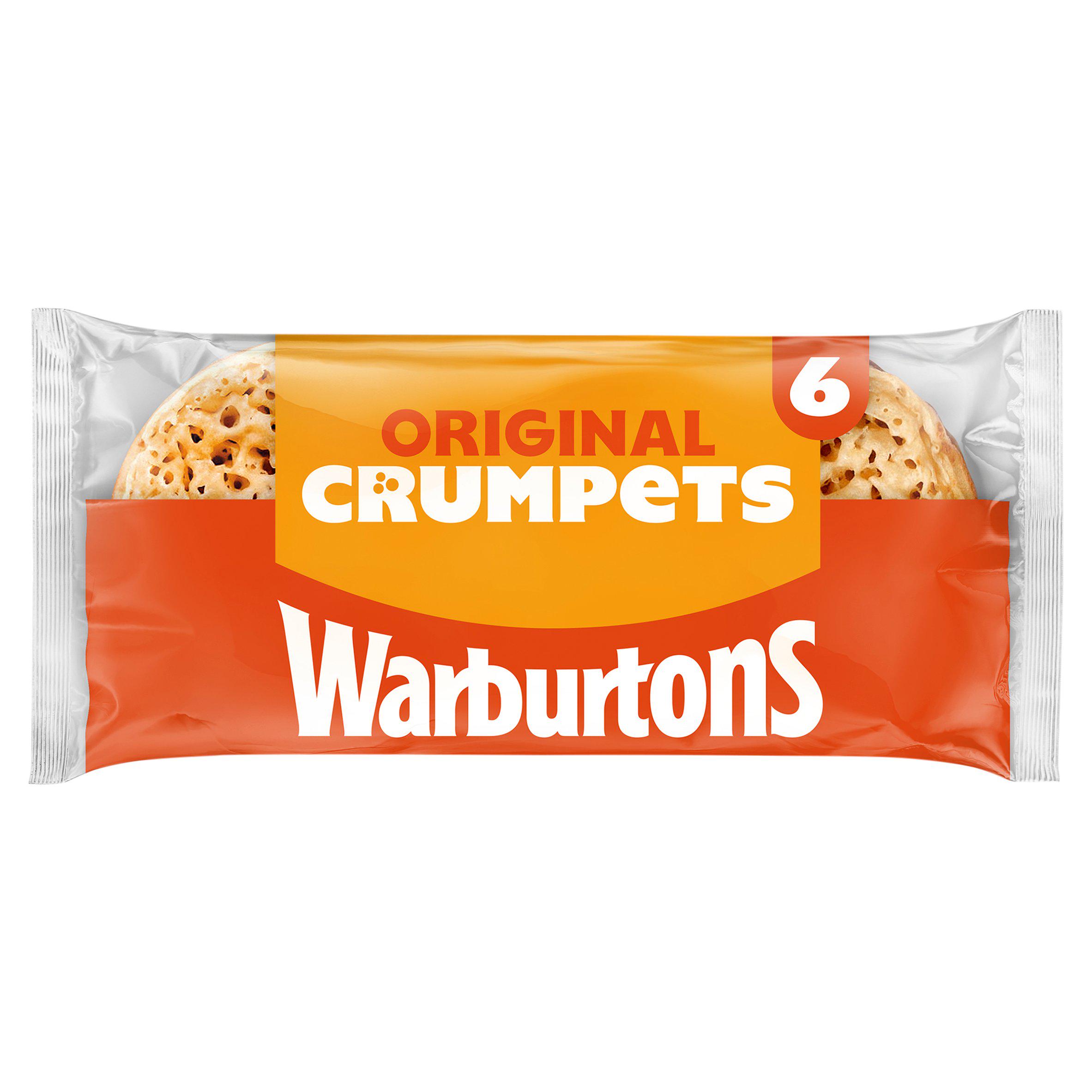 Warburtons Crumpets x6