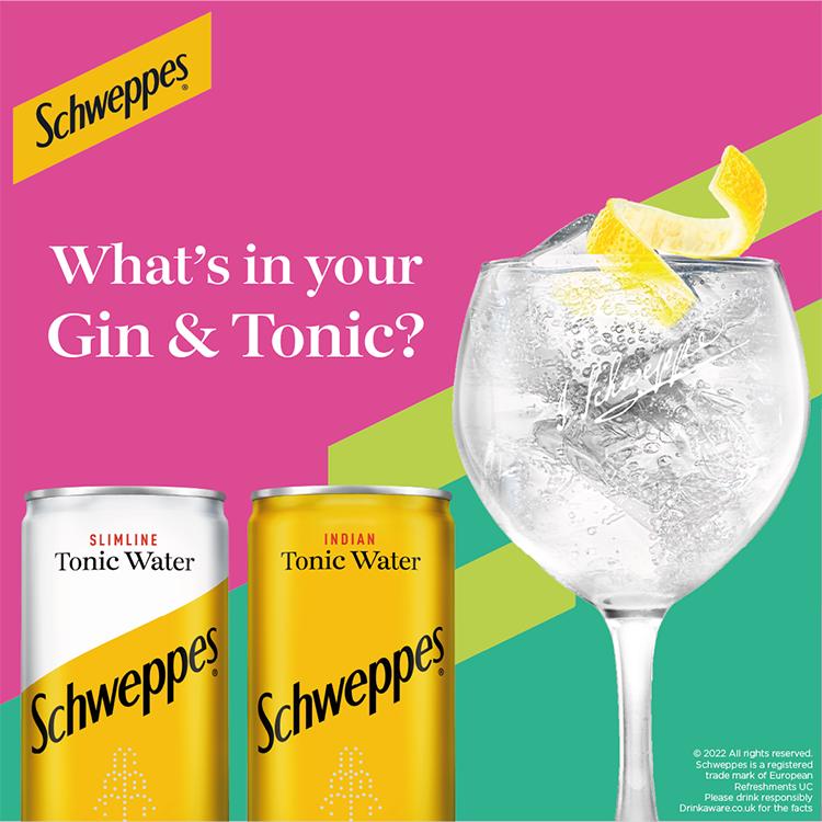 Schweppes Slimline Tonic Water 12x150ml thumbnail 3