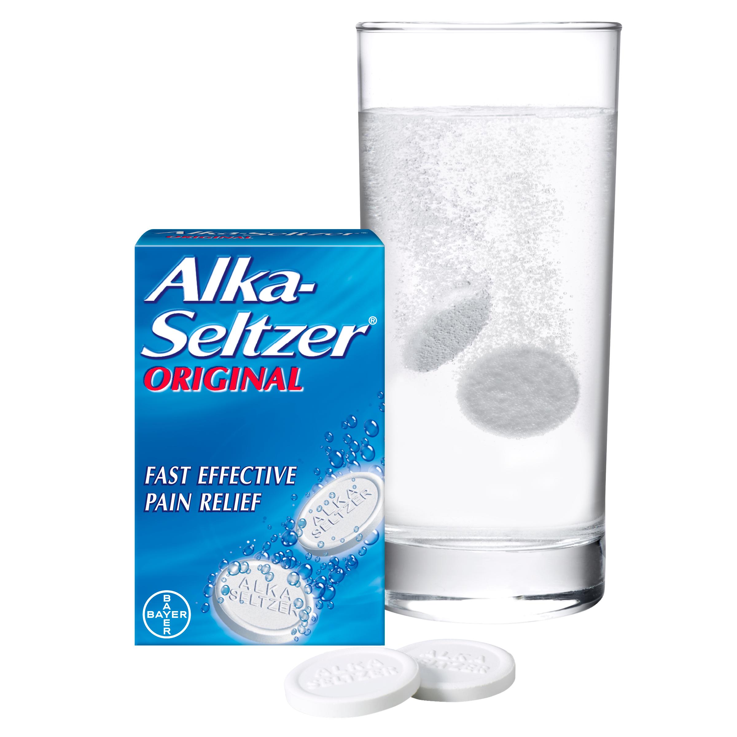 Alka Seltzer Original Pain Relief Tablets x20 thumbnail 2