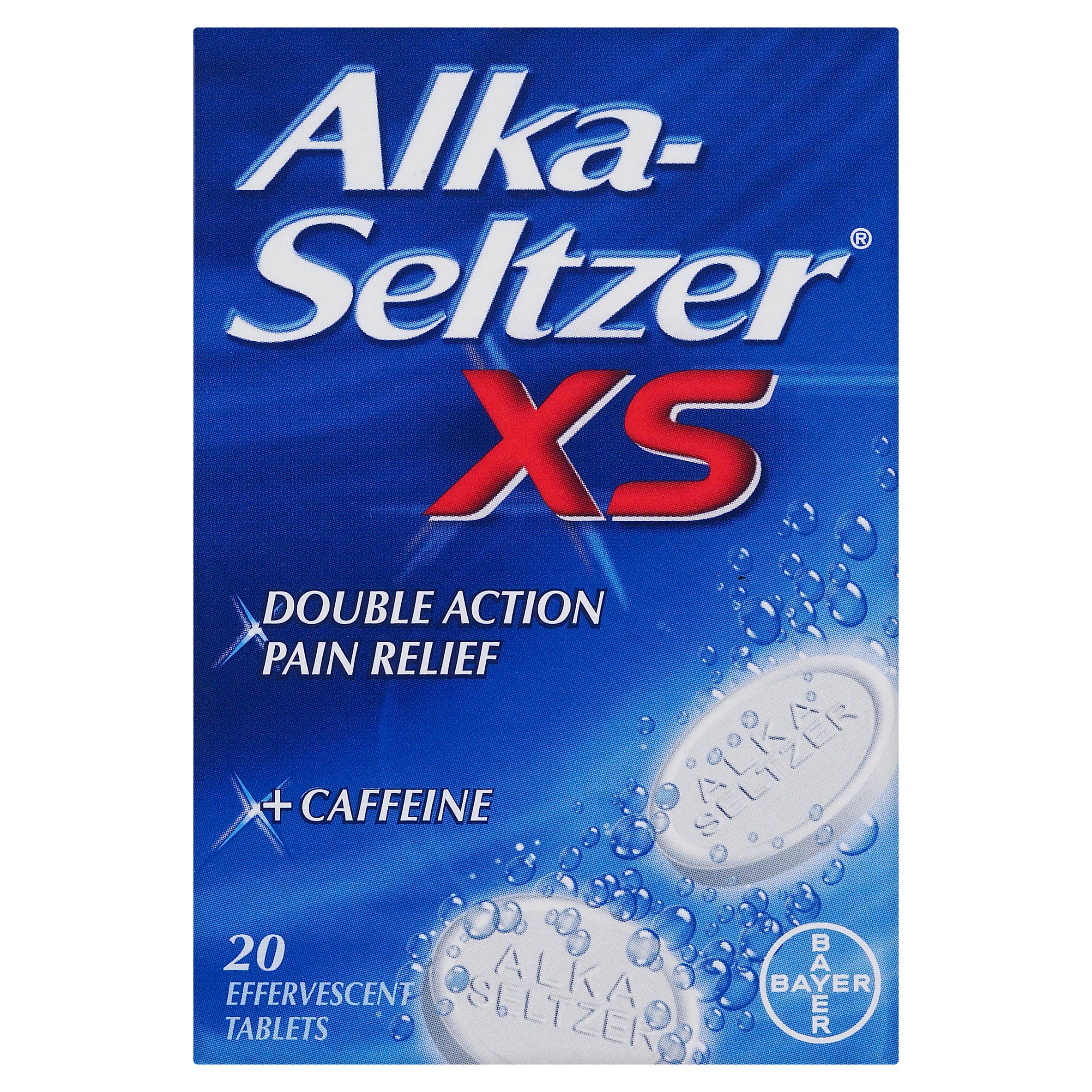 Alka Seltzer XS Extra Strong Pain Relief Effervescent Tablets