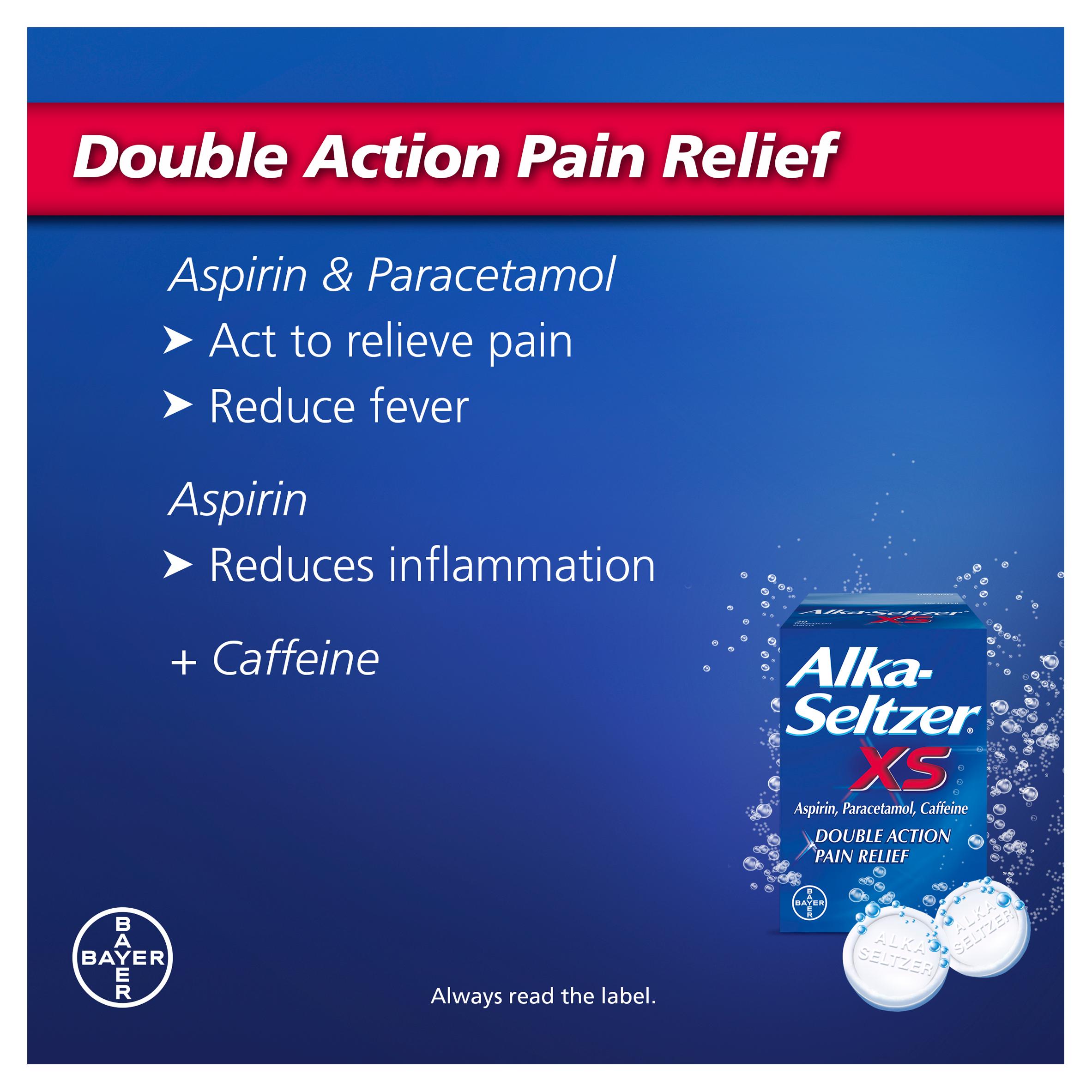 Alka Seltzer Extra Strong Pain Relief Tablets x20 thumbnail 4