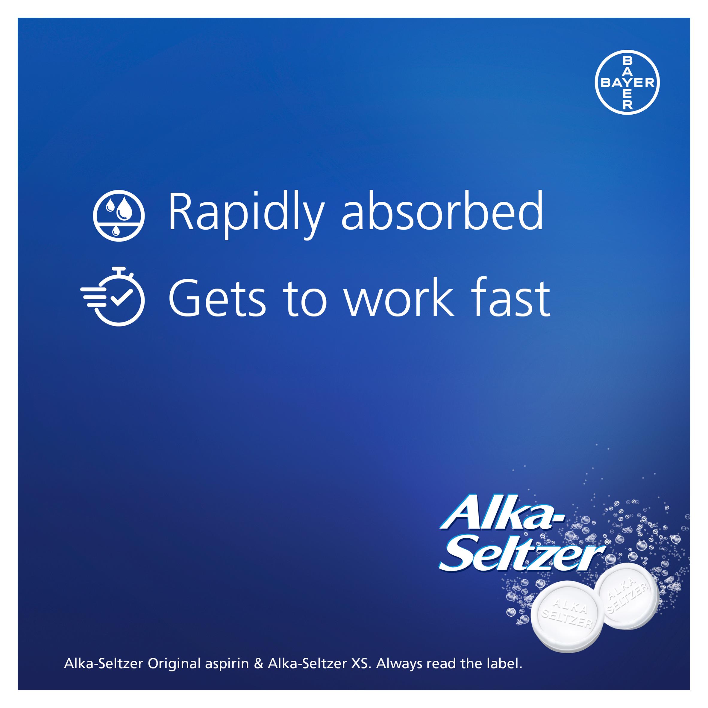 Alka Seltzer Extra Strong Pain Relief Tablets x20 thumbnail 6