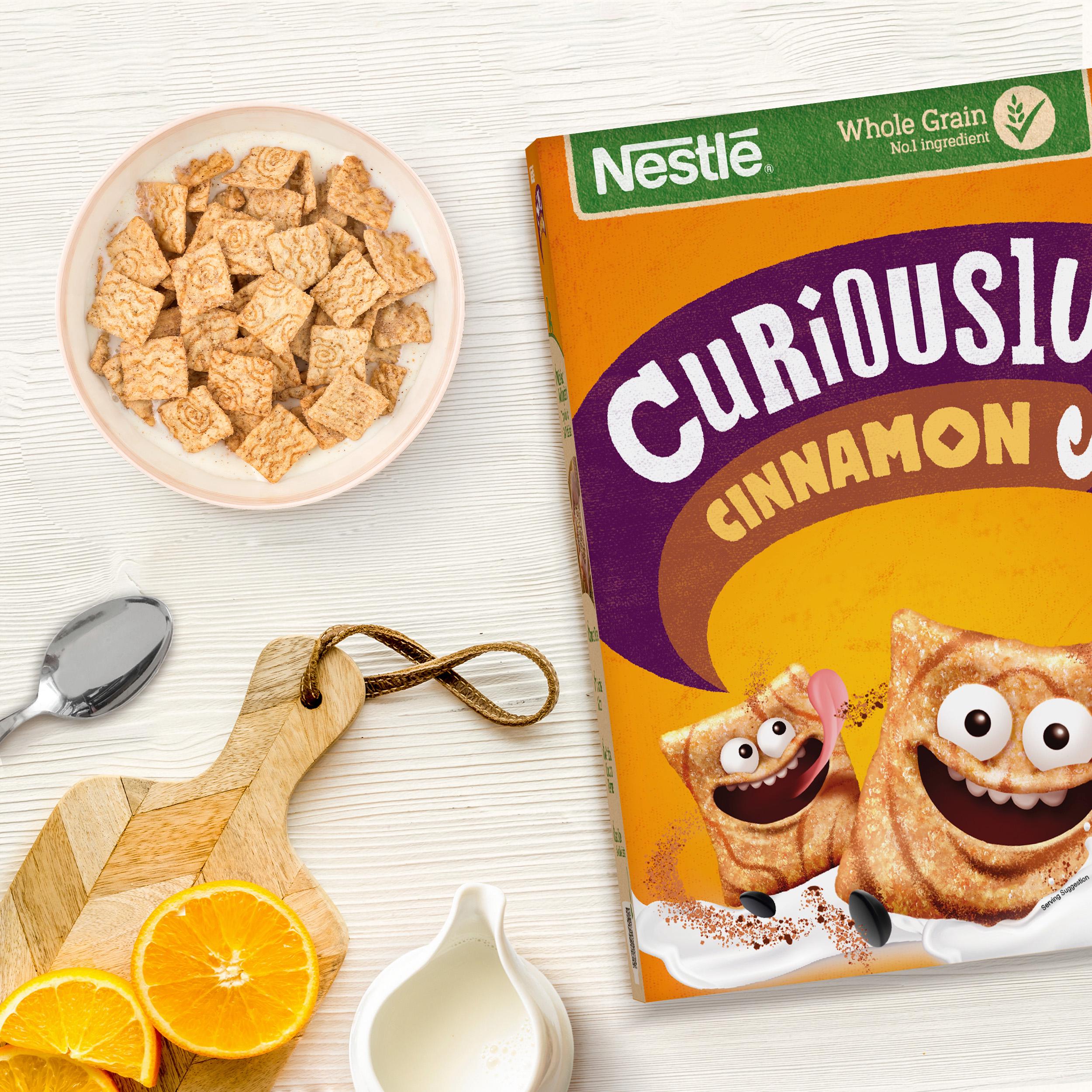 Nestle Curiously Cinnamon Cereal 375g thumbnail 3