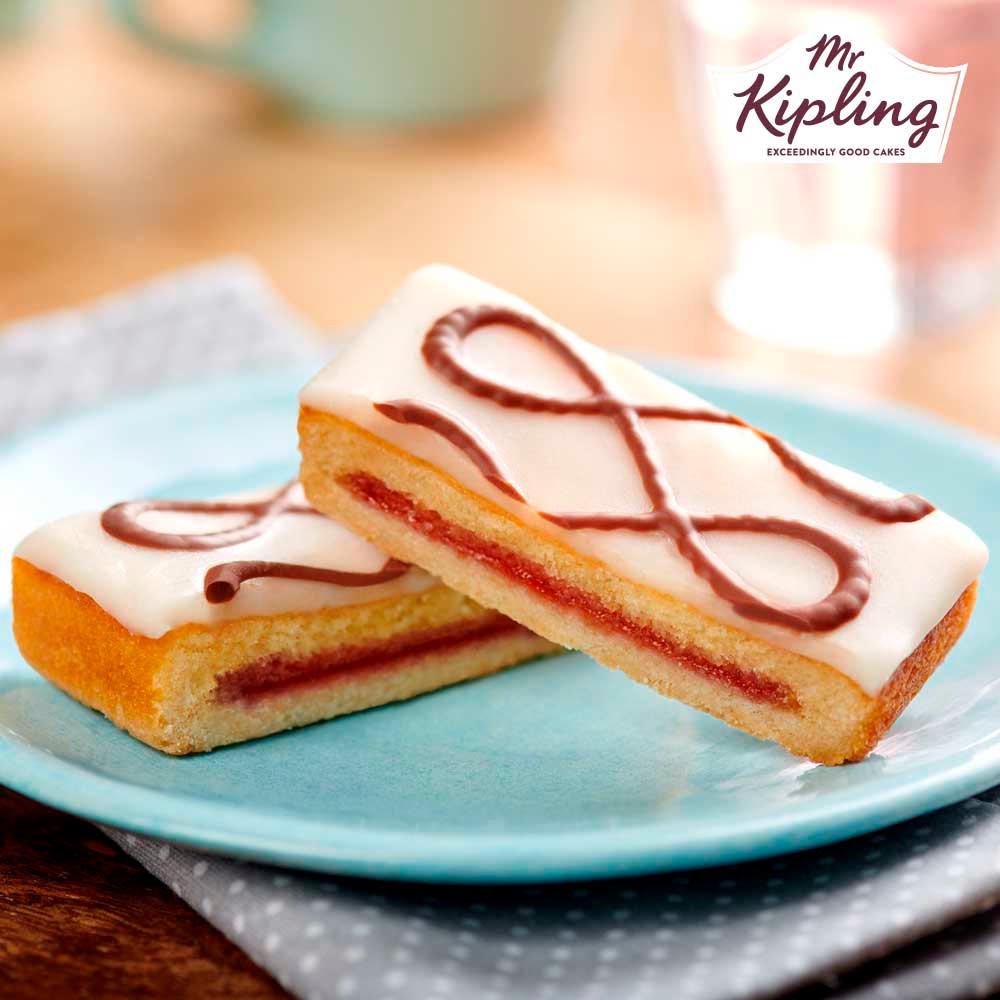 Mr Kipling Bakewell Cake Slices X6 thumbnail 3
