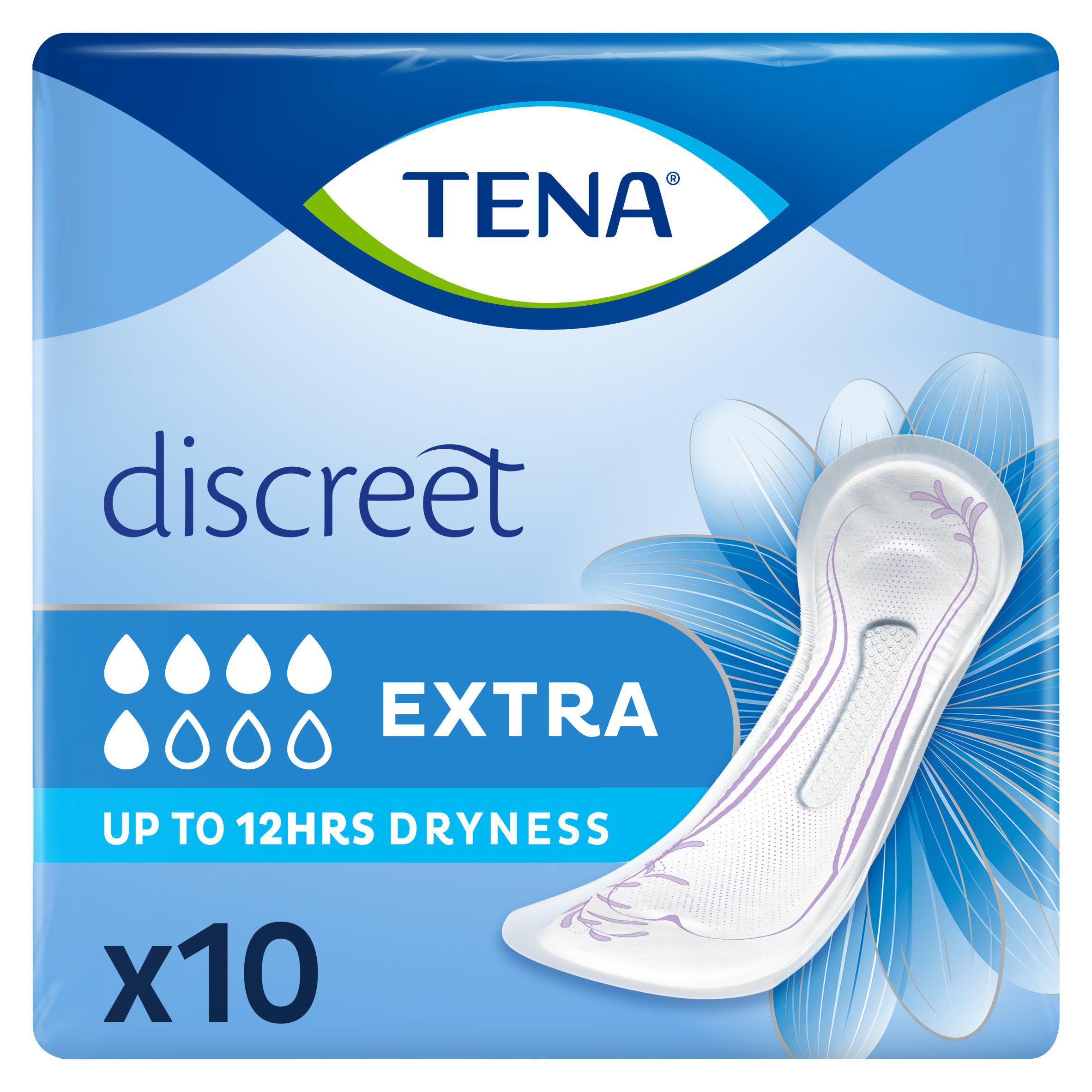 TENA Lady Discreet Extra Incontinence Pads