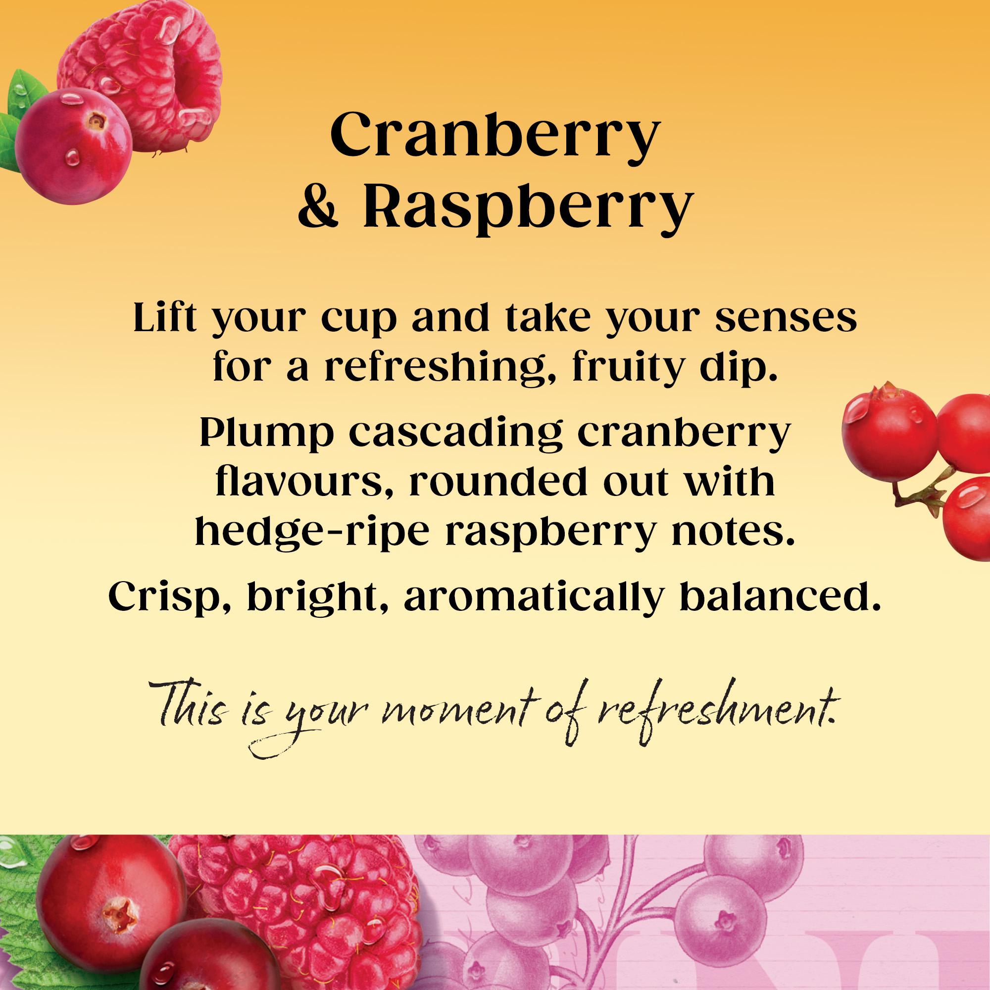 Twinings Cranberry & Raspberry Tea, 20 Tea Bags thumbnail 2