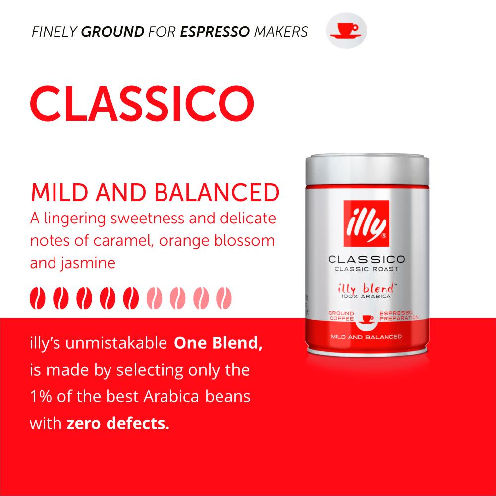 illy Espresso Medium Roast Ground Coffee 250g thumbnail 3