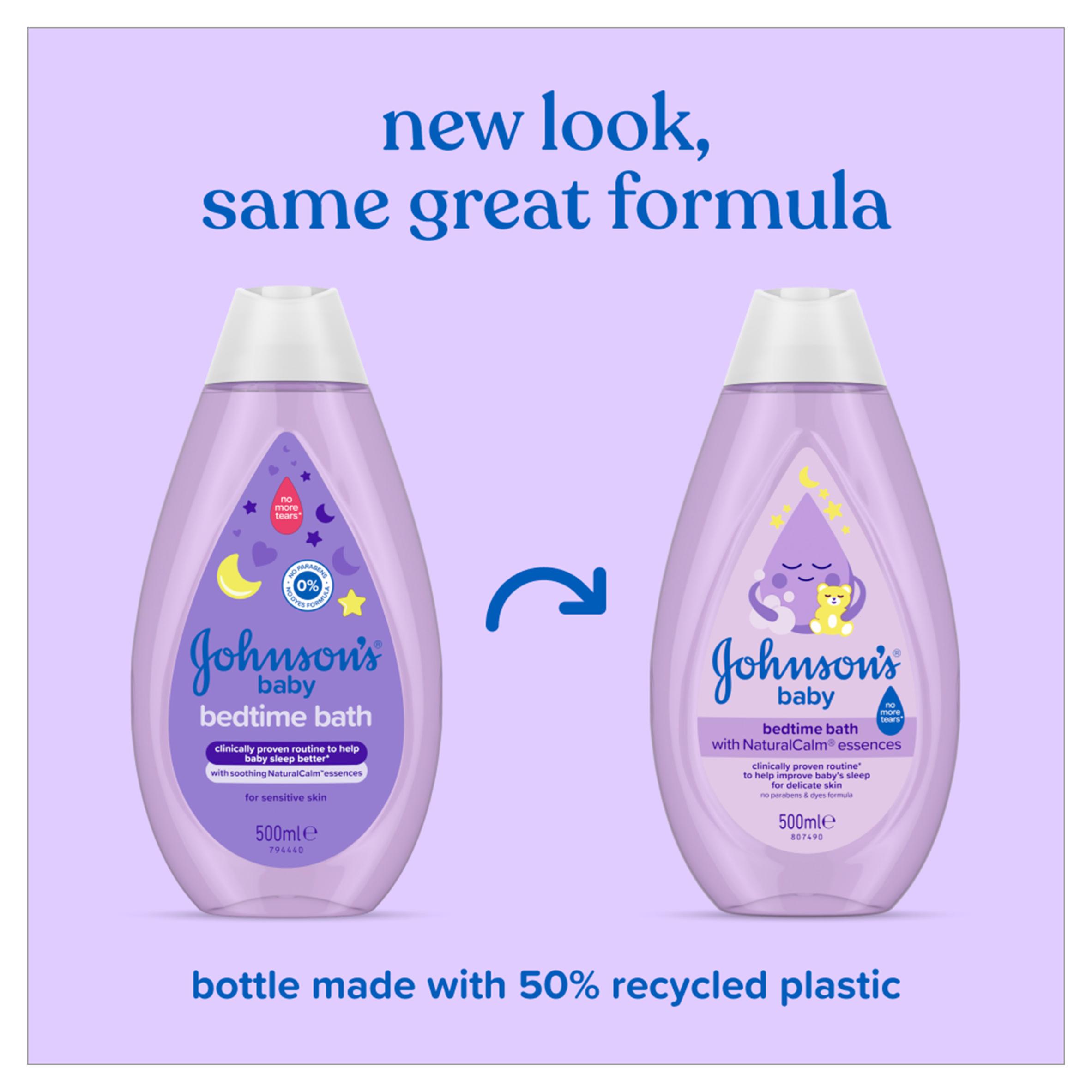 Johnson's Bedtime Baby Bath 500ml thumbnail 4