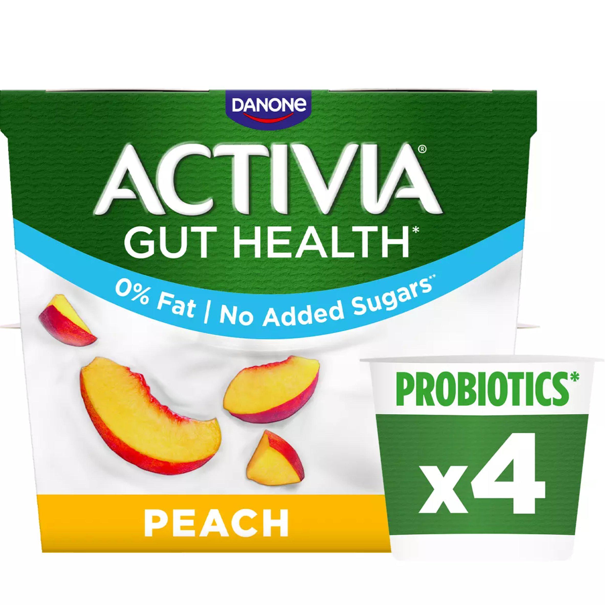 Peach No Added Sugar Fat Free Yoghurt