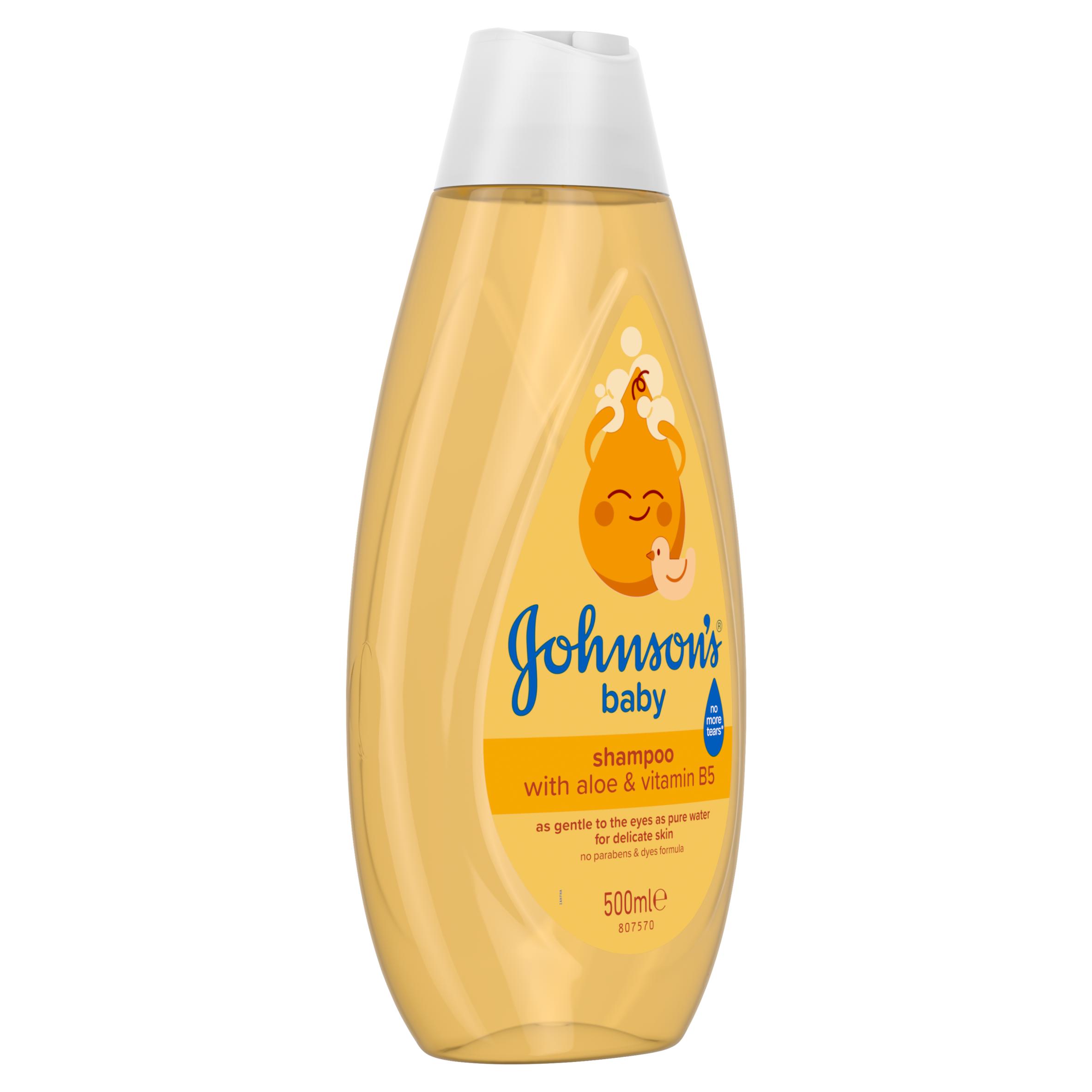 Johnson's Baby Shampoo Without Dyes Sulphates & Soap 500ml thumbnail 5