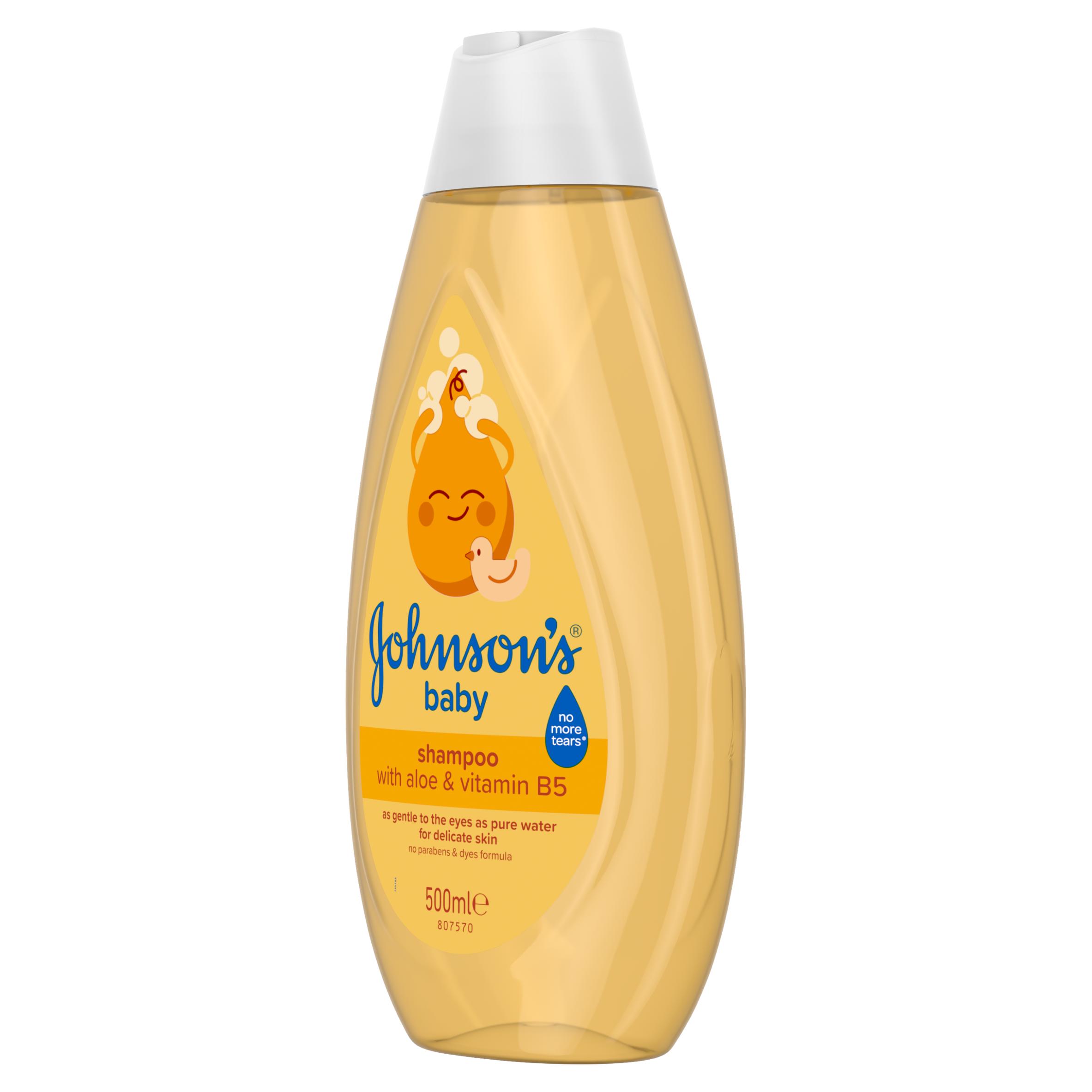 Johnson's Baby Shampoo Without Dyes Sulphates & Soap 500ml thumbnail 6