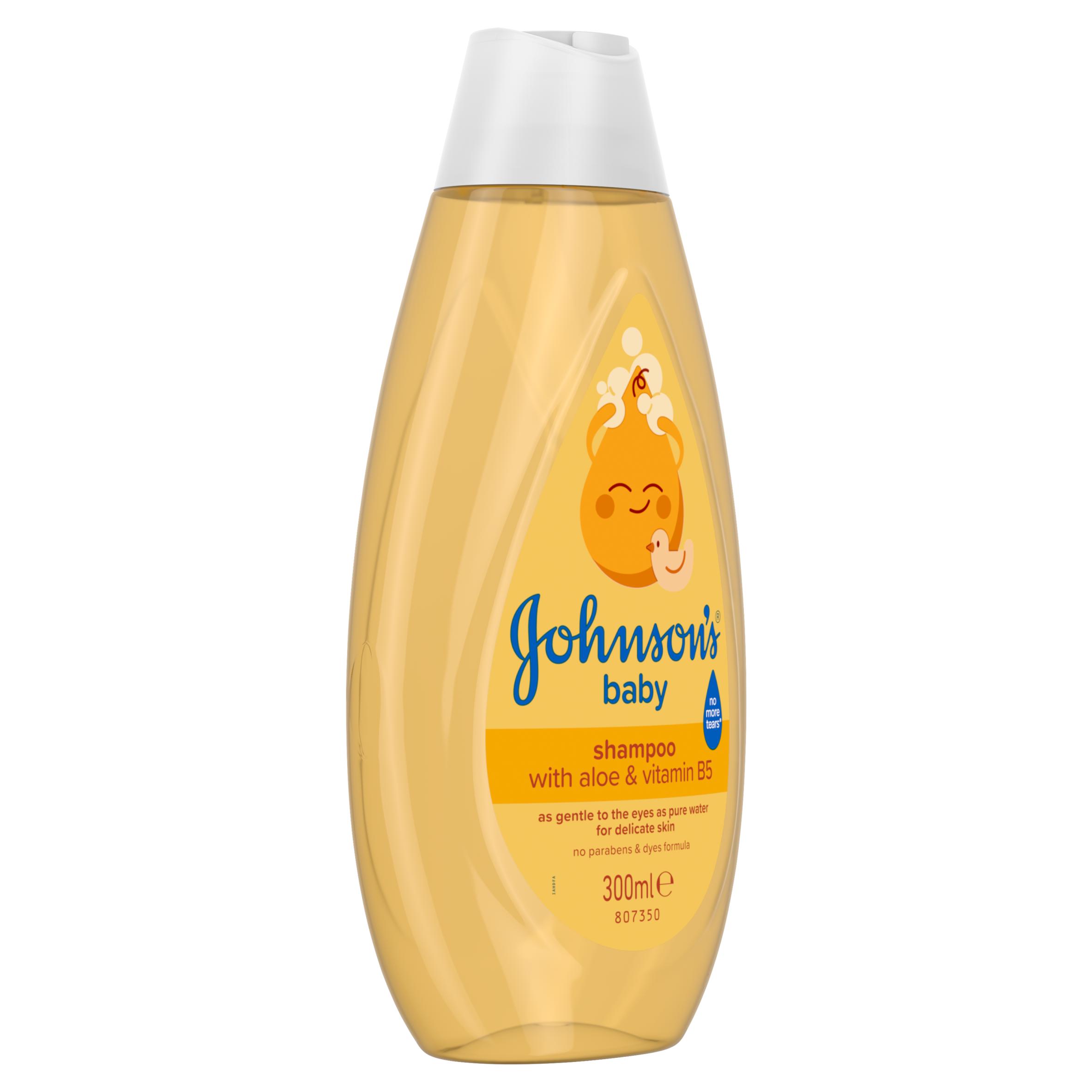 Johnson's Baby Shampoo Without Dyes Sulphates & Soap 300ml thumbnail 5