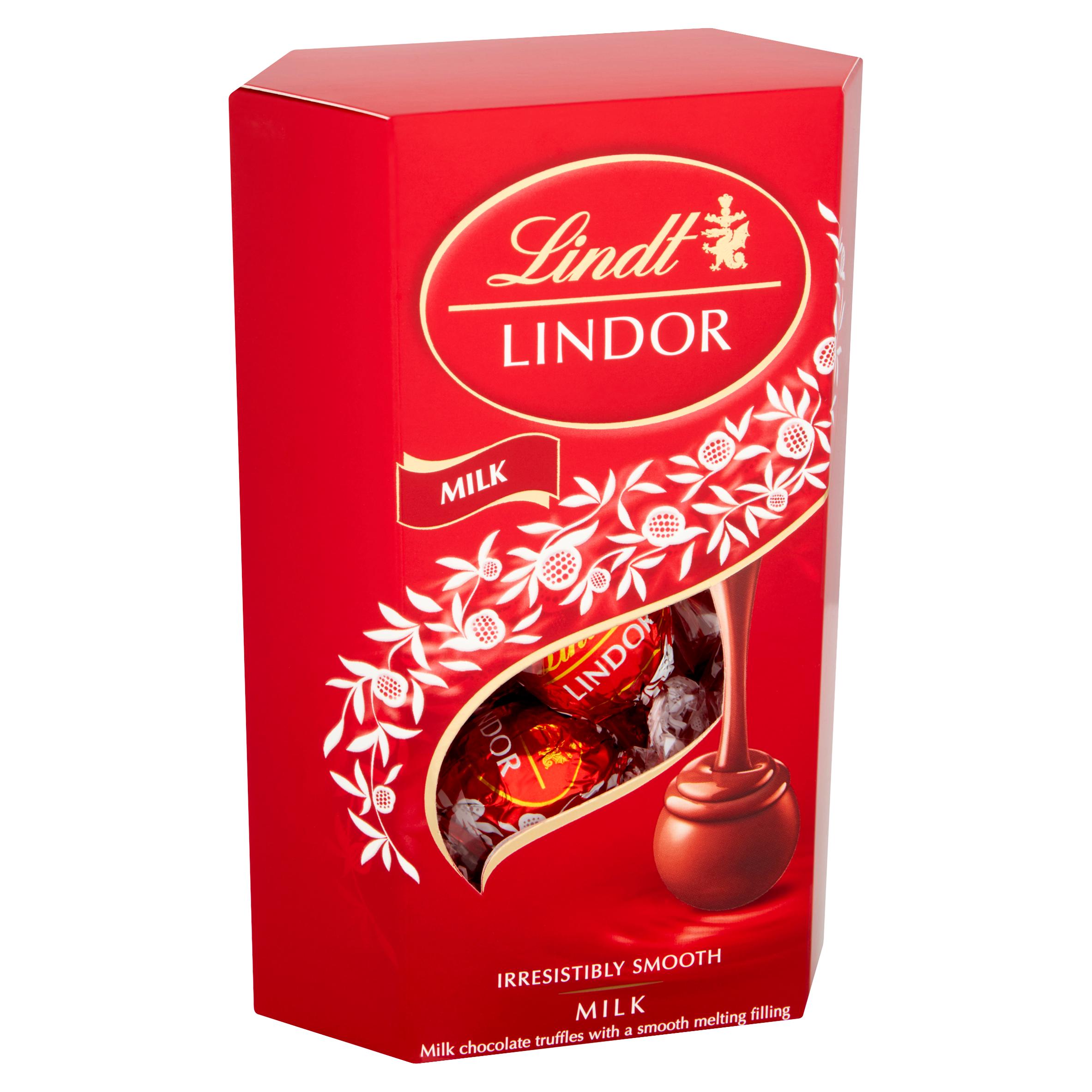 Lindt Lindor Milk Chocolate Truffles Box 200g thumbnail 6