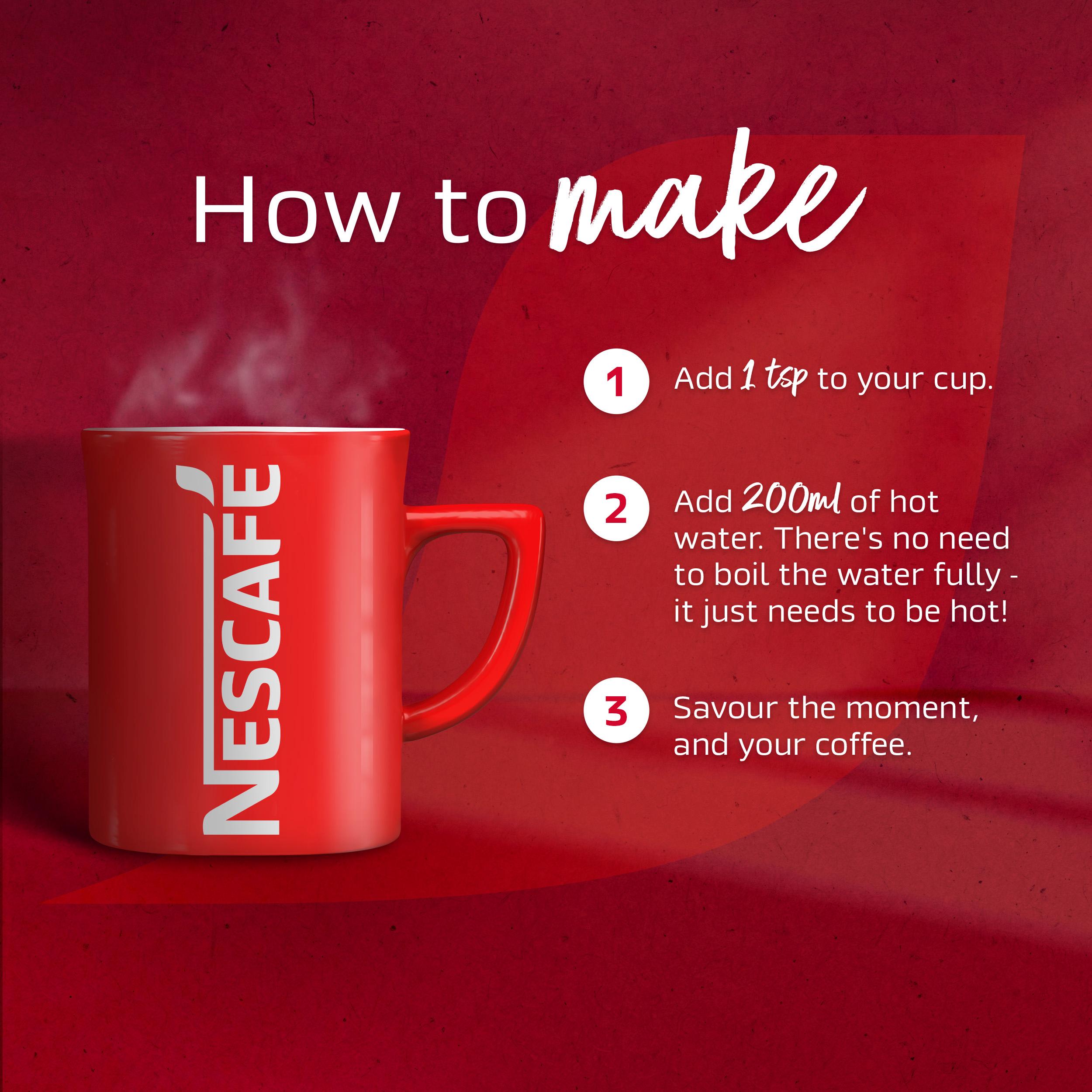 Nescafé Original Instant Coffee 190g thumbnail 5