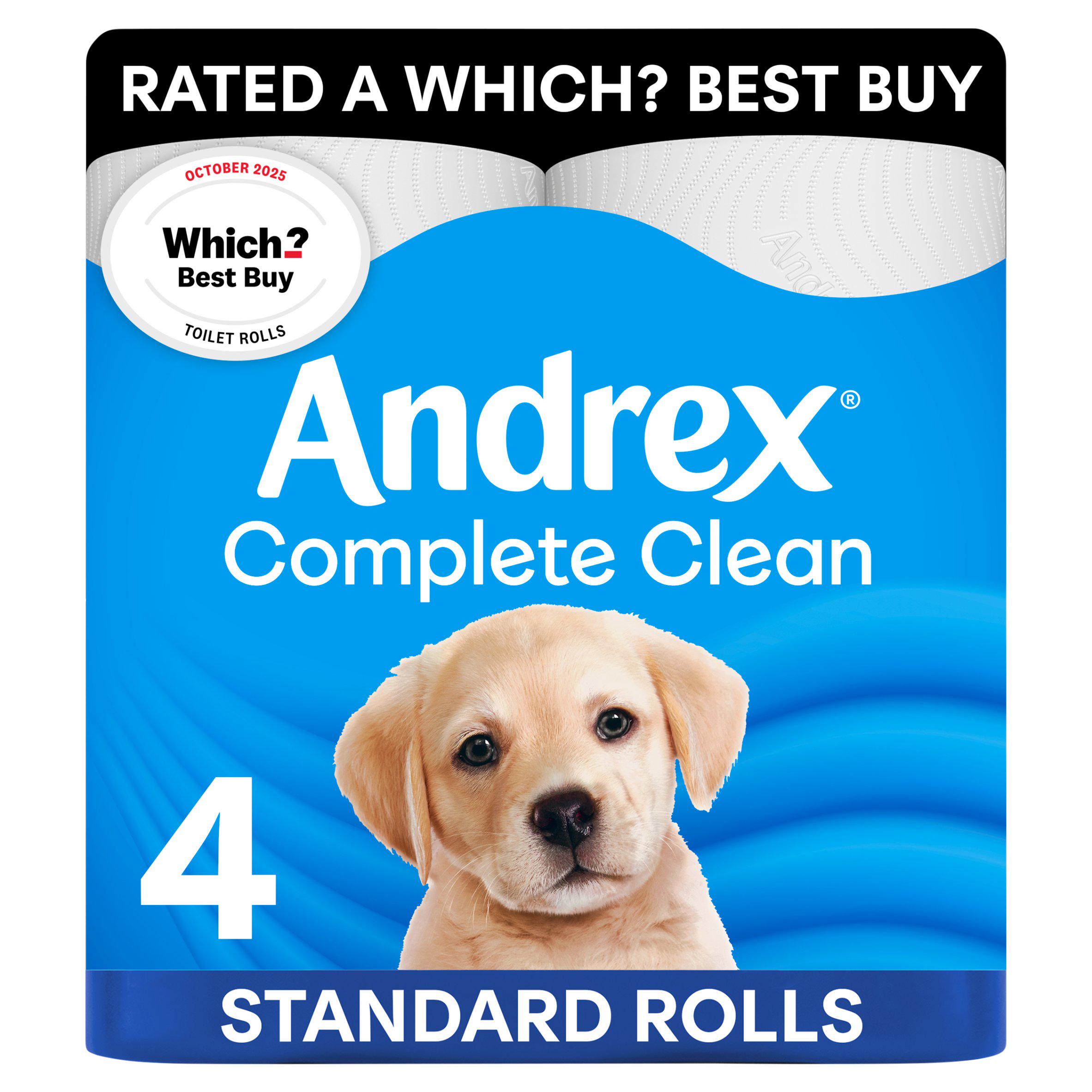 Andrex Complete Clean Toilet Roll