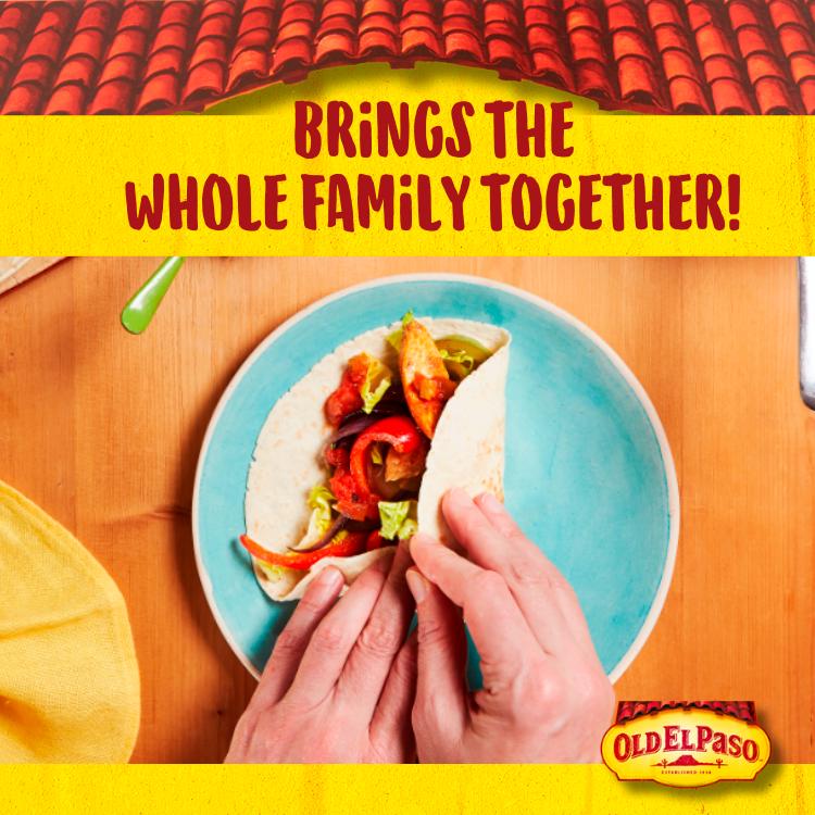 Old El Paso Mexican Regular Soft Flour Tortilla Wraps x8 326g thumbnail 3