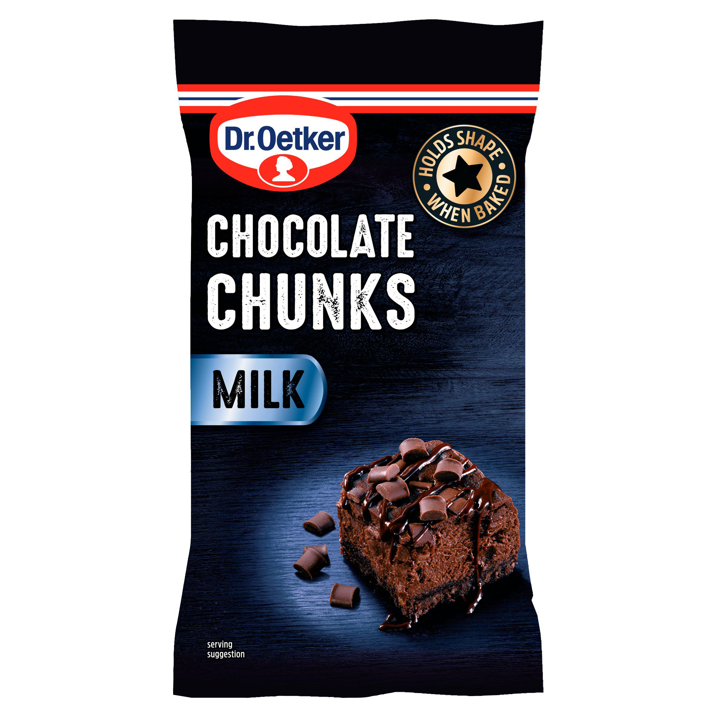 Dr. Oetker Chocolate Chunks Milk 100g
