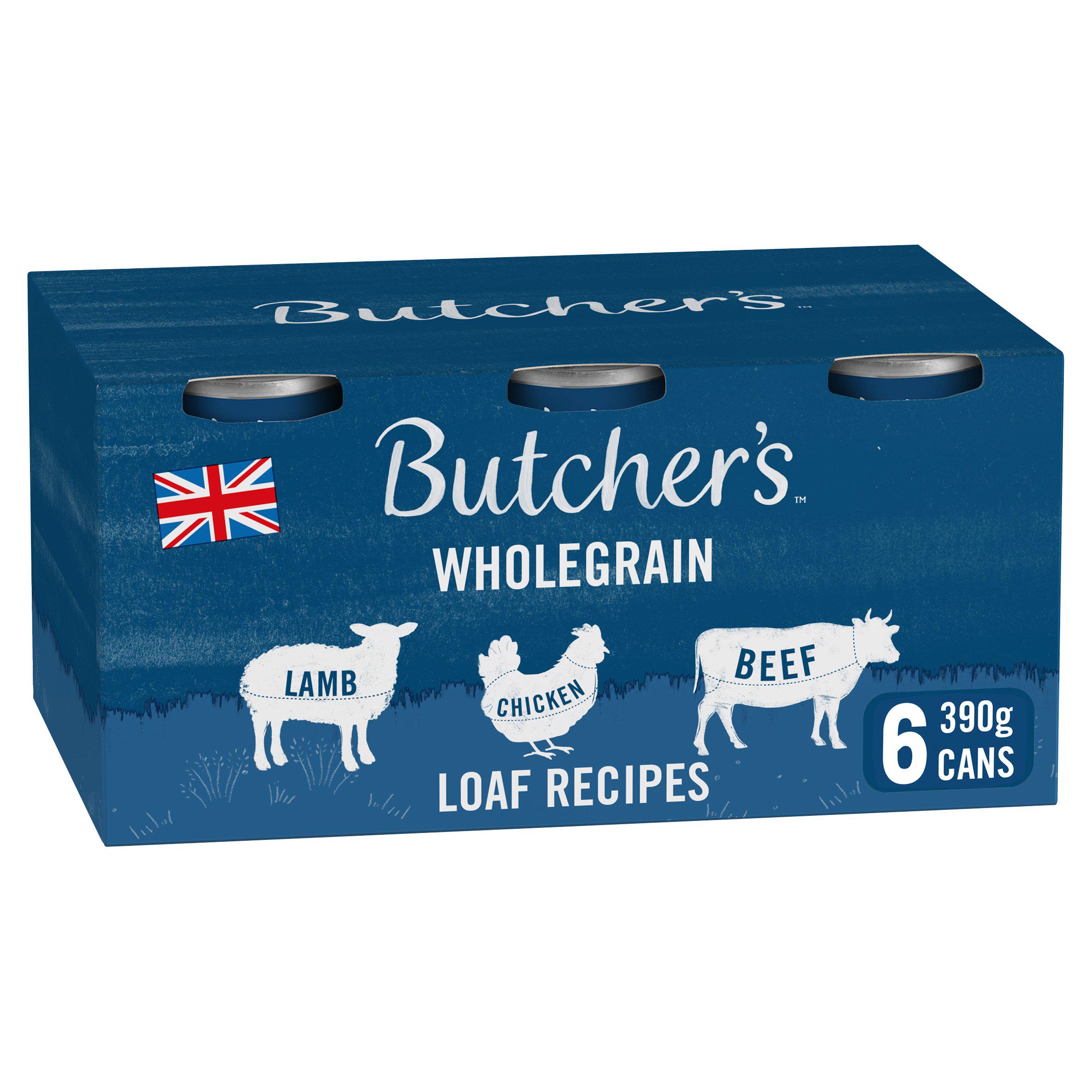 Loaf Recipes Wet Dog Food Tins 6 x 390g