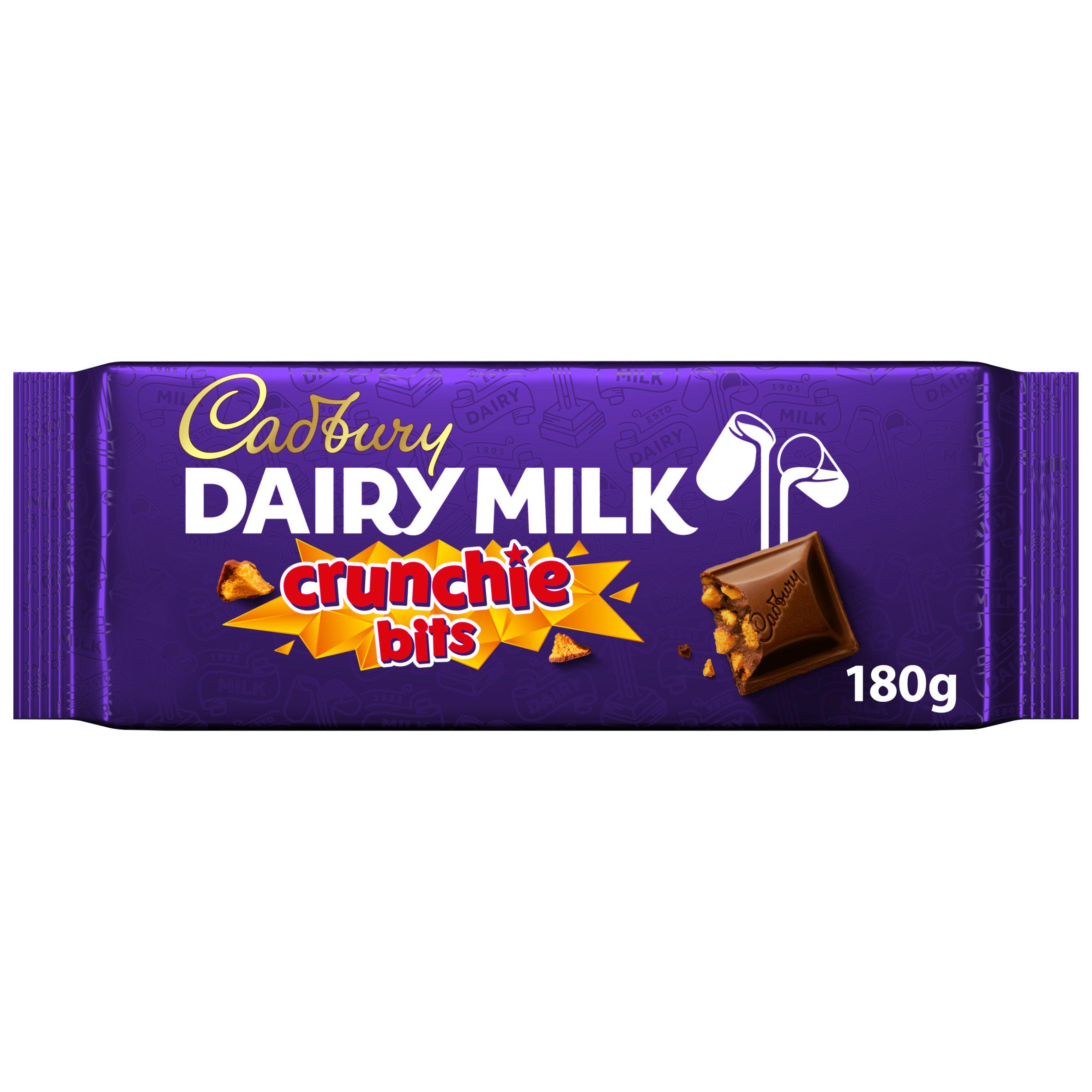 Dairy Milk with Crunchie Bits Chocolate Bar