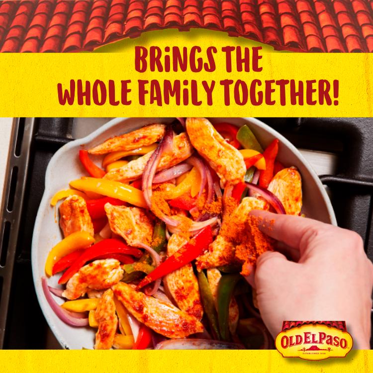 Old El Paso Mexican Smoky BBQ Fajitas Seasoning Mix 35g thumbnail 3