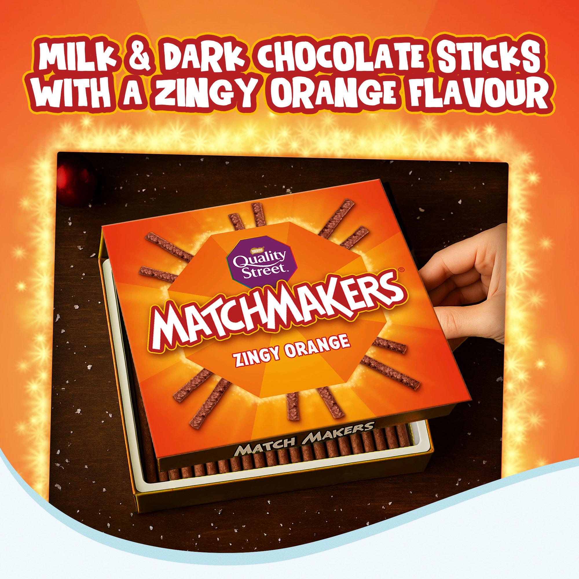 Quality Street Matchmakers Orange Chocolate Box 120g thumbnail 2