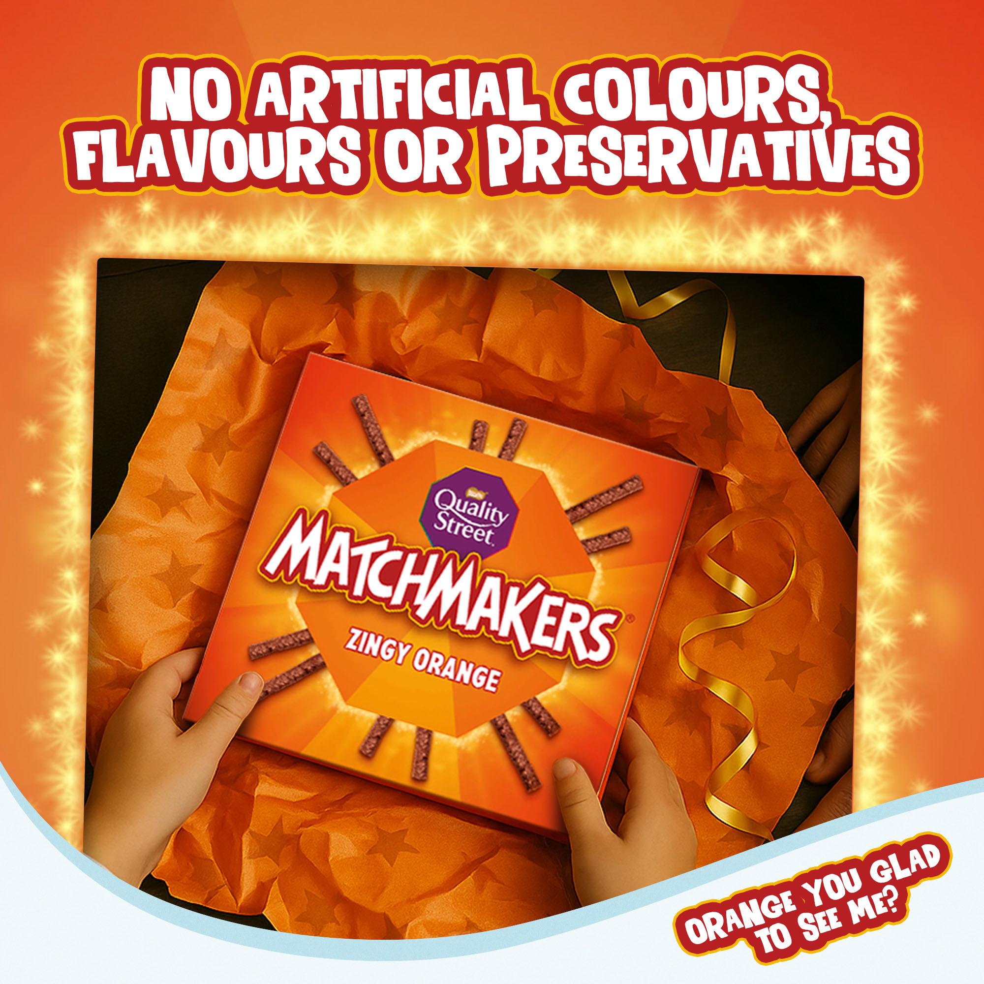Quality Street Matchmakers Orange Chocolate Box 120g thumbnail 4