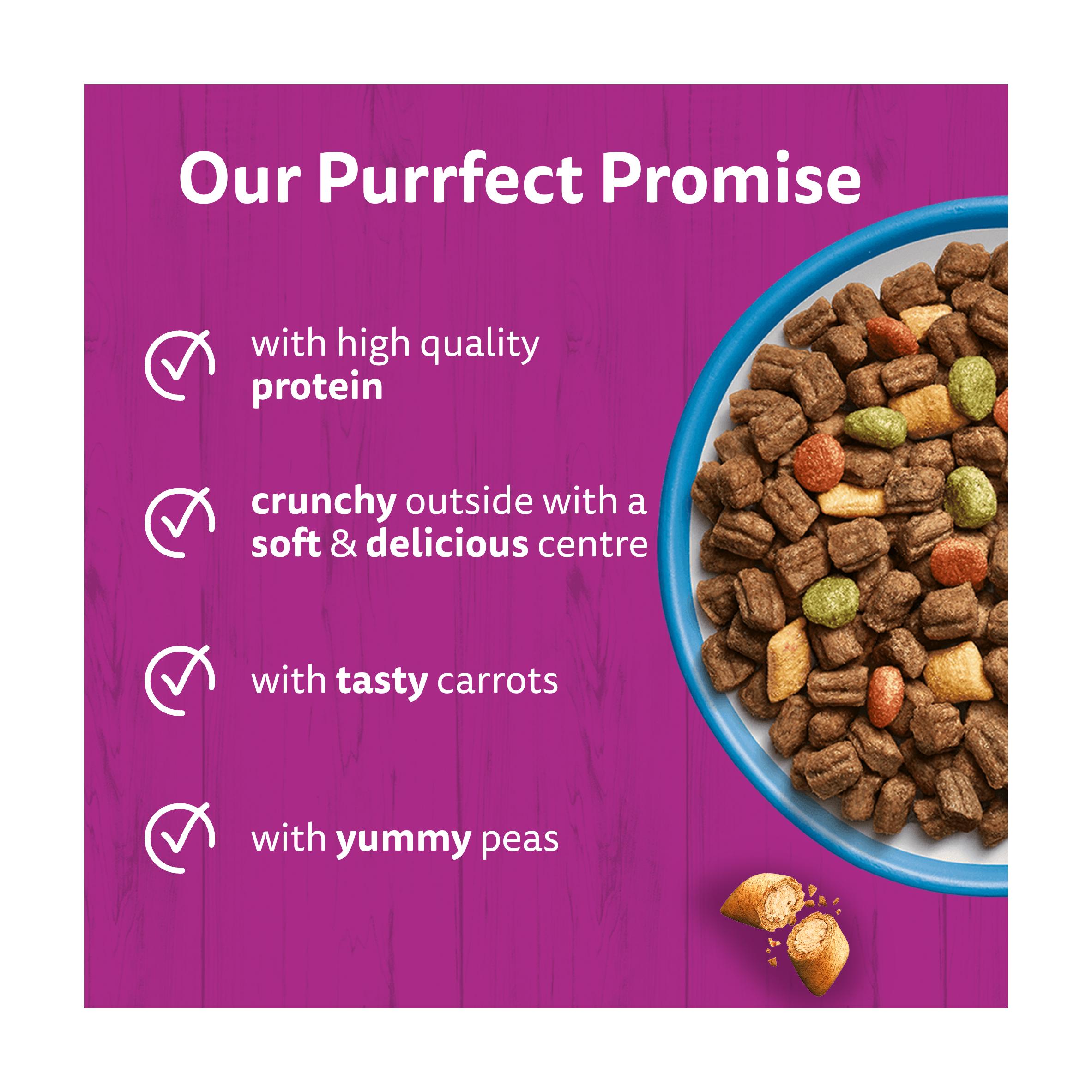 Whiskas 1+ Tuna Complete Adult Dry Cat Food 1.9kg thumbnail 2