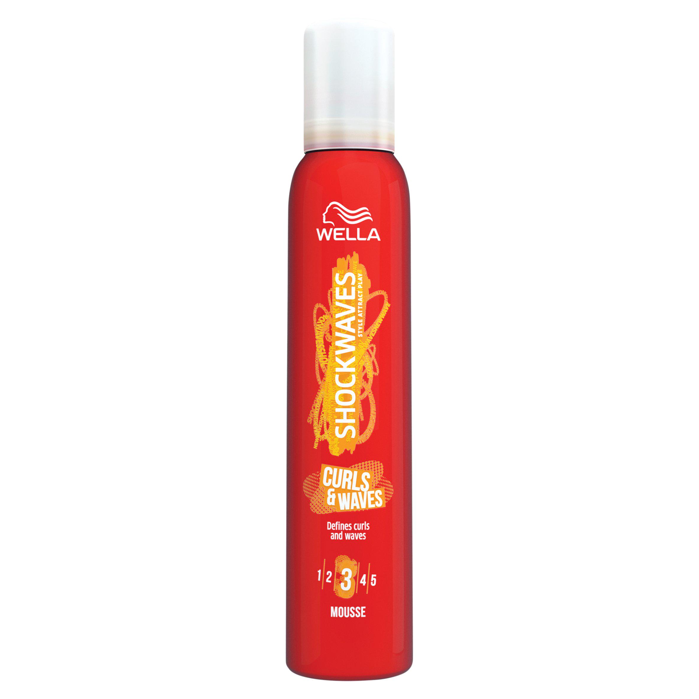 Wella Shockwaves 200ml Curls & Waves Mousse