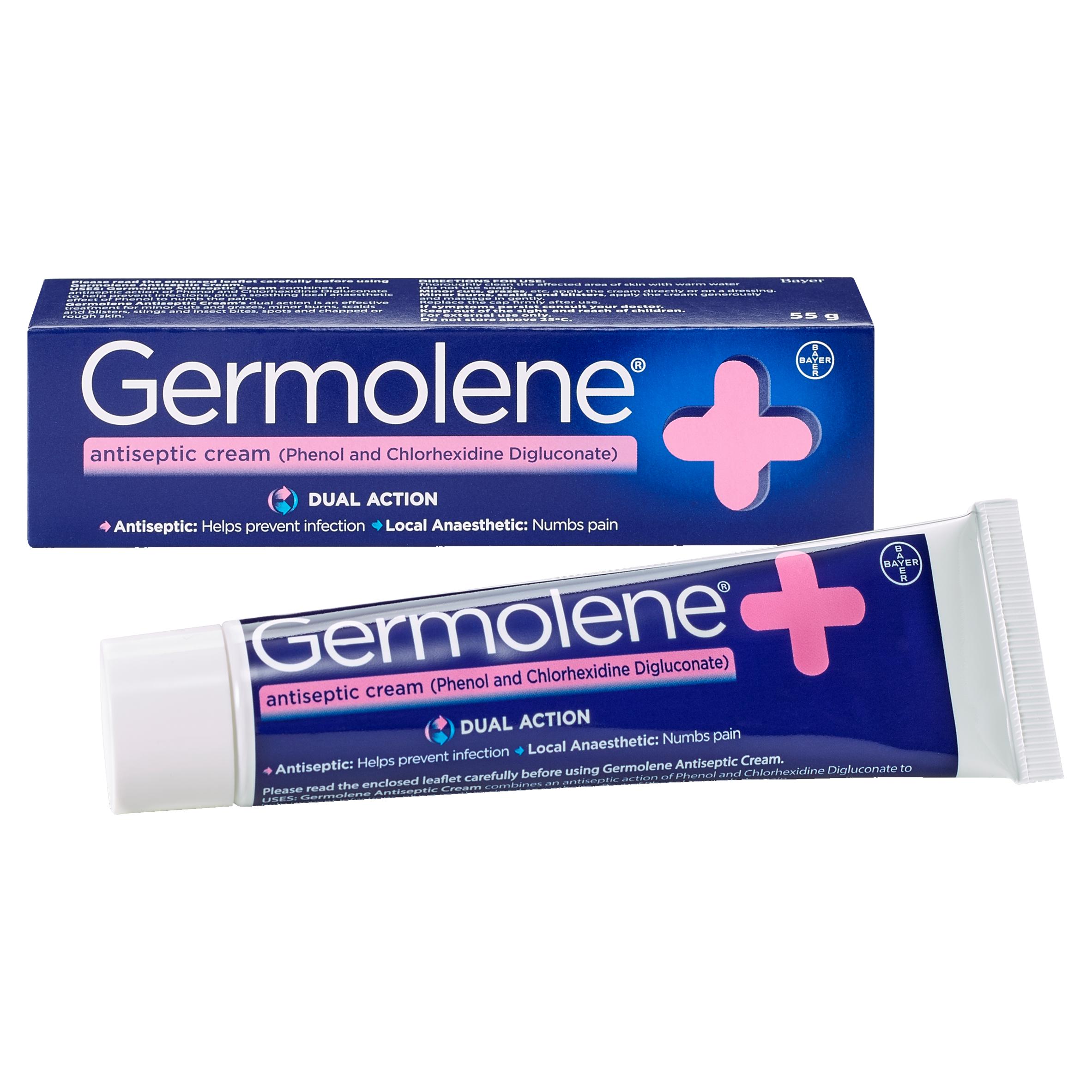 Germolene Antiseptic Dual Action Cream 55g thumbnail 2